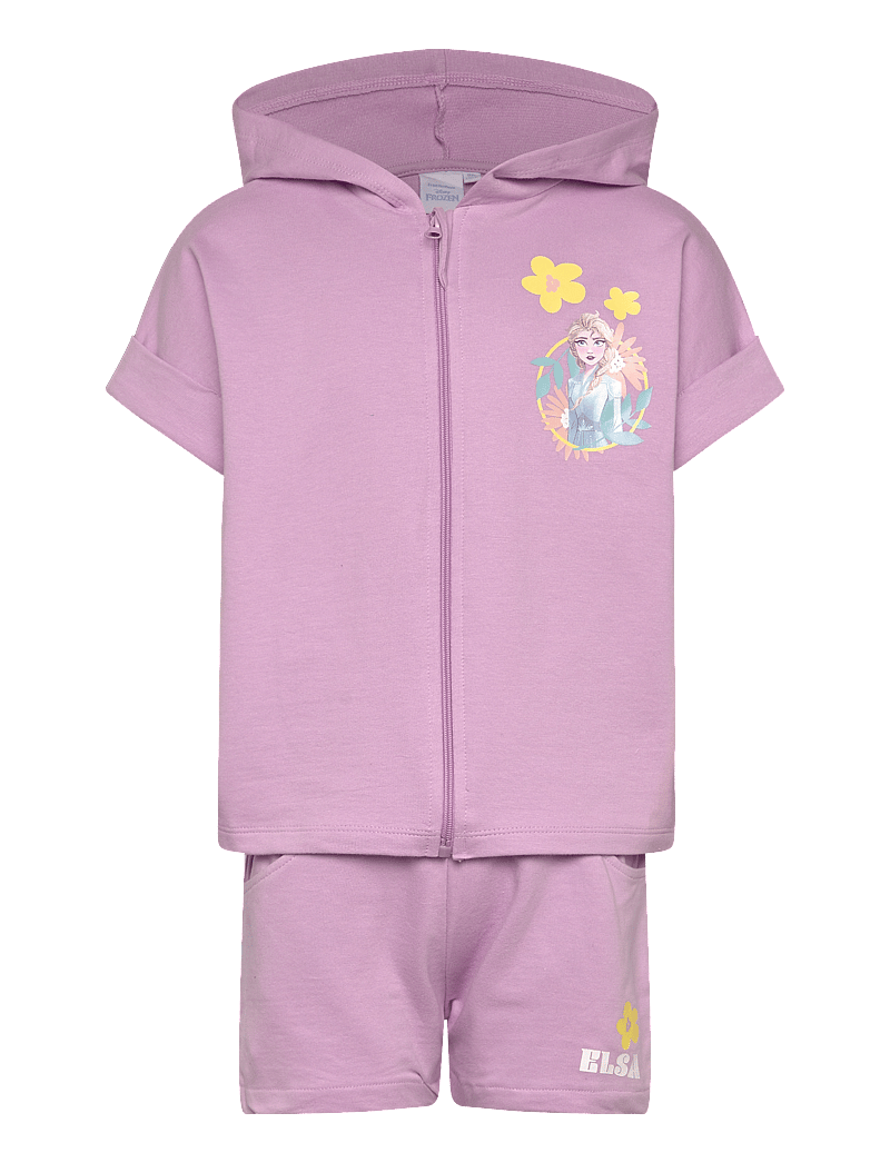 Frost - T SHIRT + SHORT - sæt med kortærmet t-shirt - purple - 0