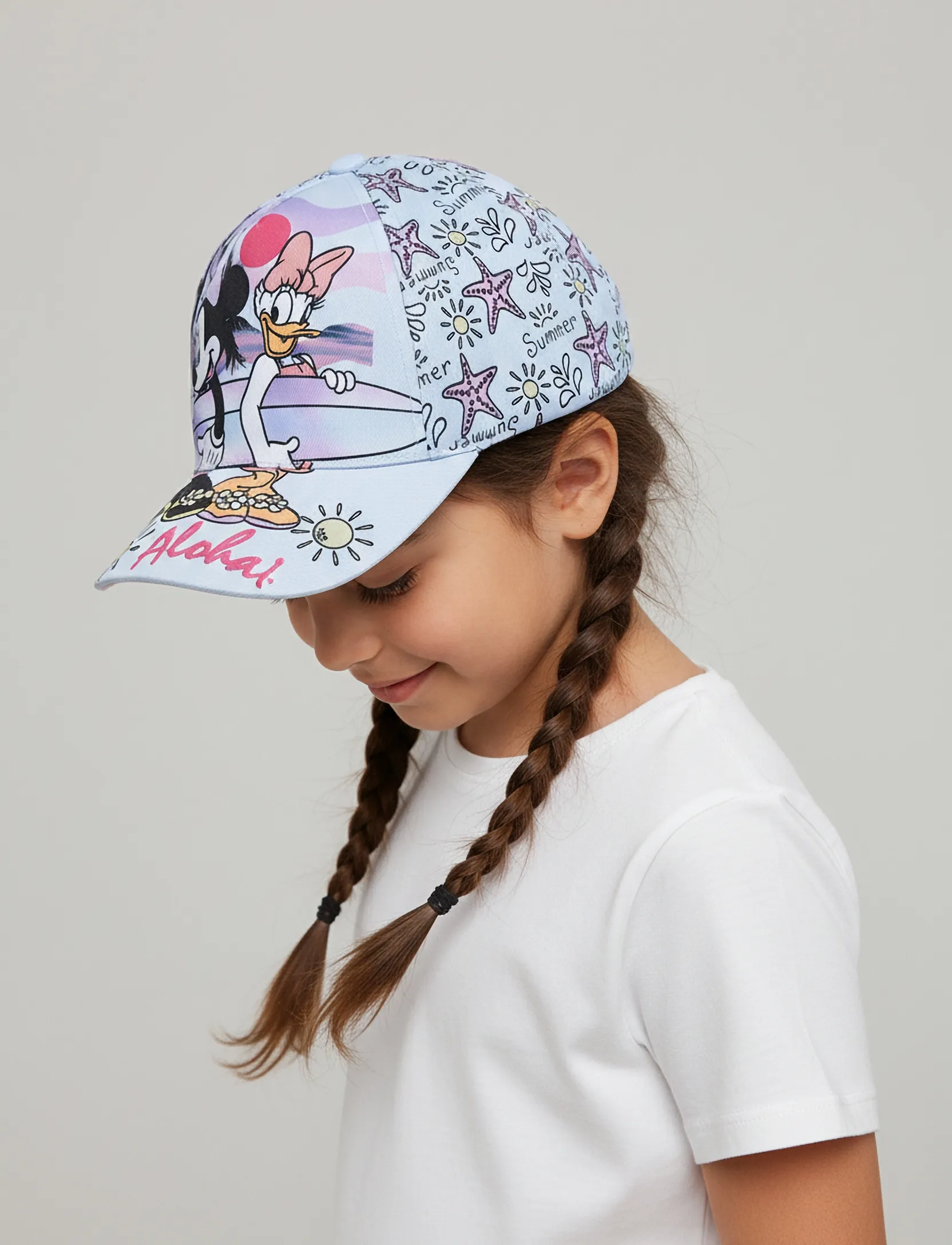 Minnie Mouse Cap, 54, Headwear, Mehrfarbig/gemustert - Caps, Kinder