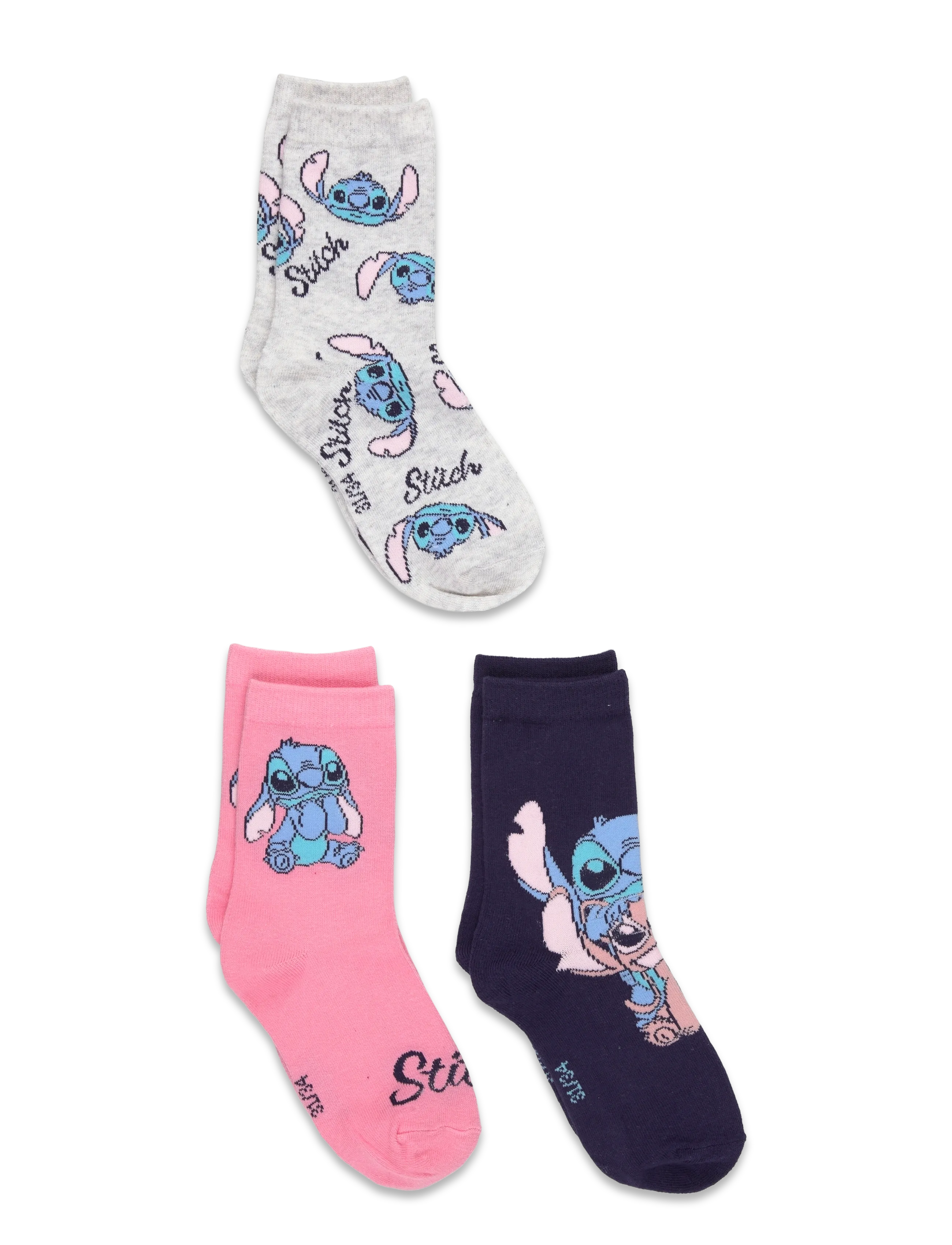 Lilo & Stitch Socks, Børn, Stitch Sokker, Multi/mønstret, Str: 23/26