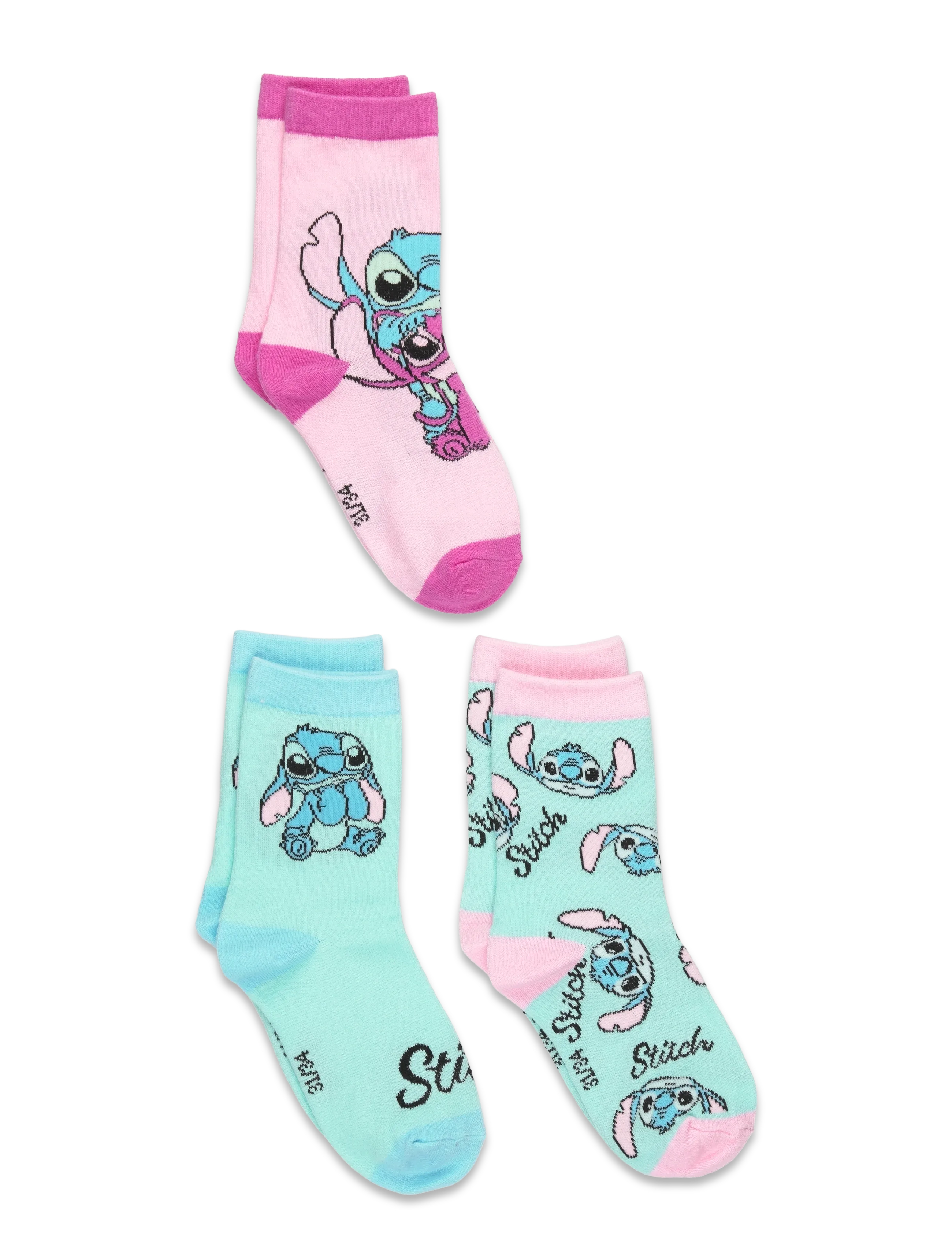 Lilo & Stitch Socks, 23/26, Socken Strumpfhosen, Mehrfarbig/gemustert - Kinder