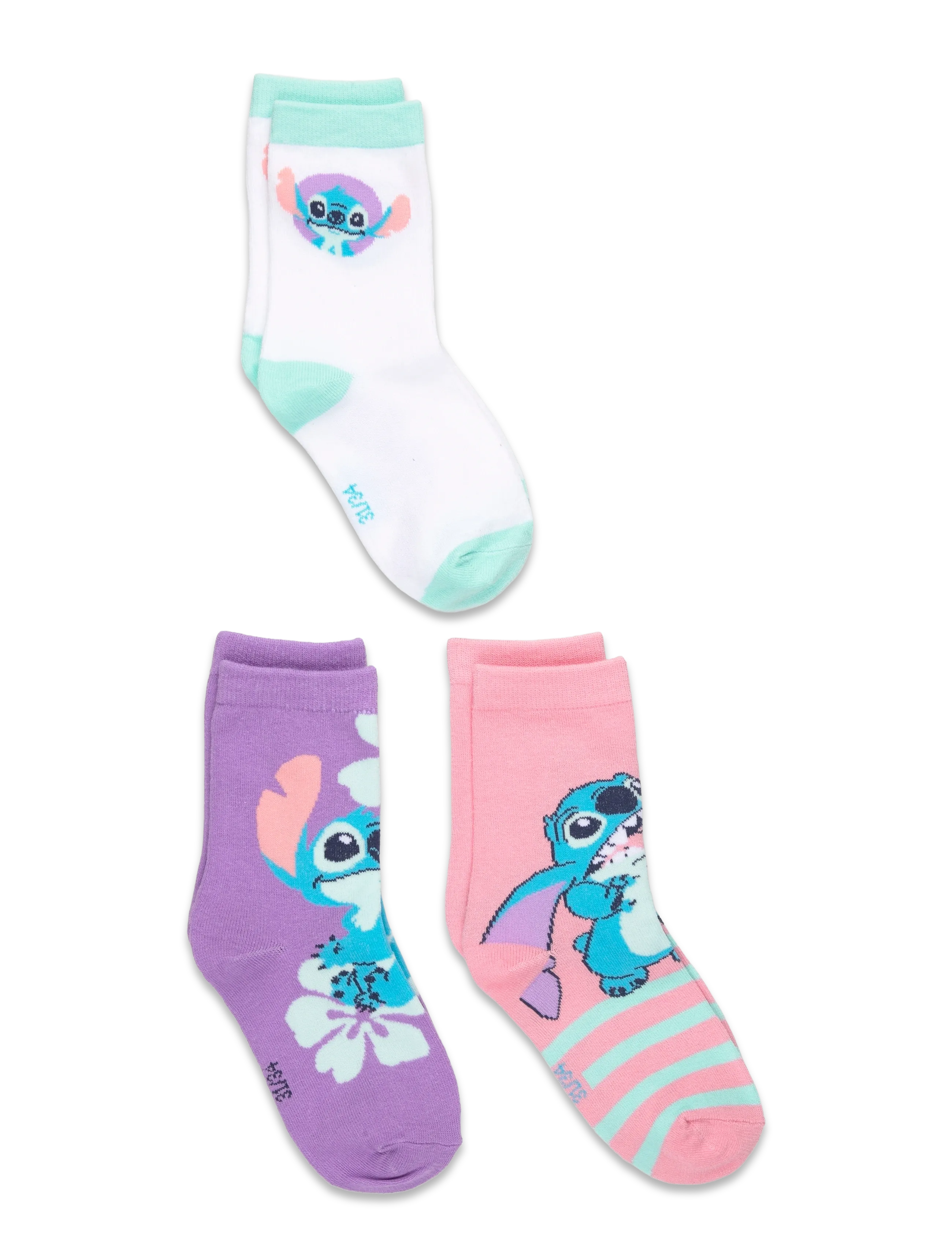 Lilo & Stitch Socks, 23/26, Socken Strumpfhosen, Mehrfarbig/gemustert - Kinder