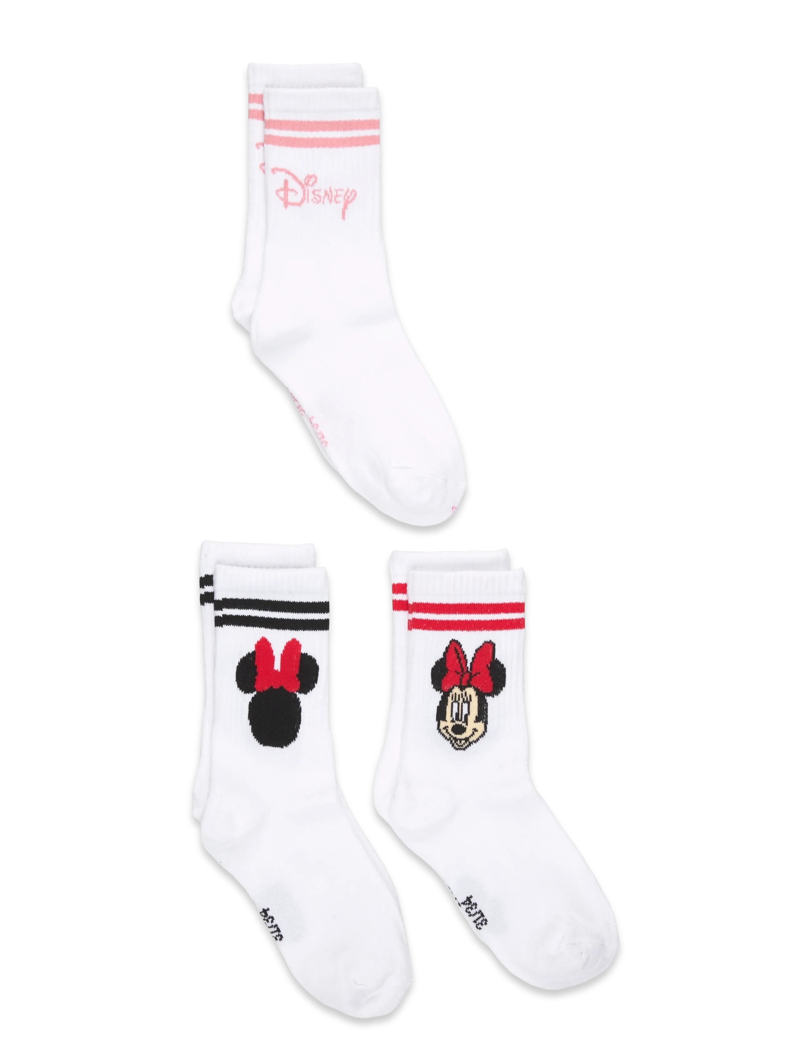 Minnie Mouse Socks, 23/26, Socken & Strumpfhosen, Weiß - Kinder