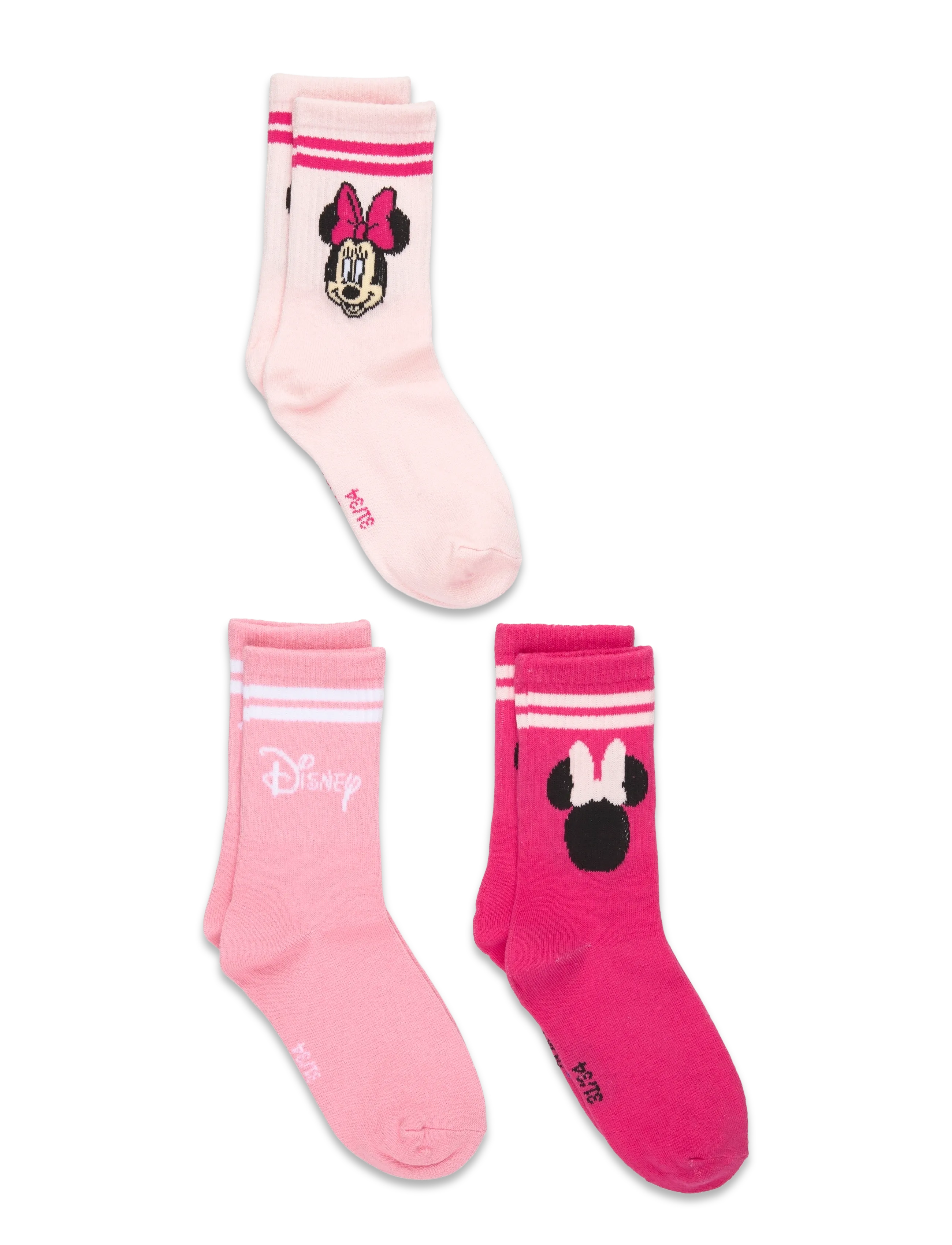 Minnie Mouse Socks, 27/30, Socken & Strumpfhosen, Rosa - Kinder