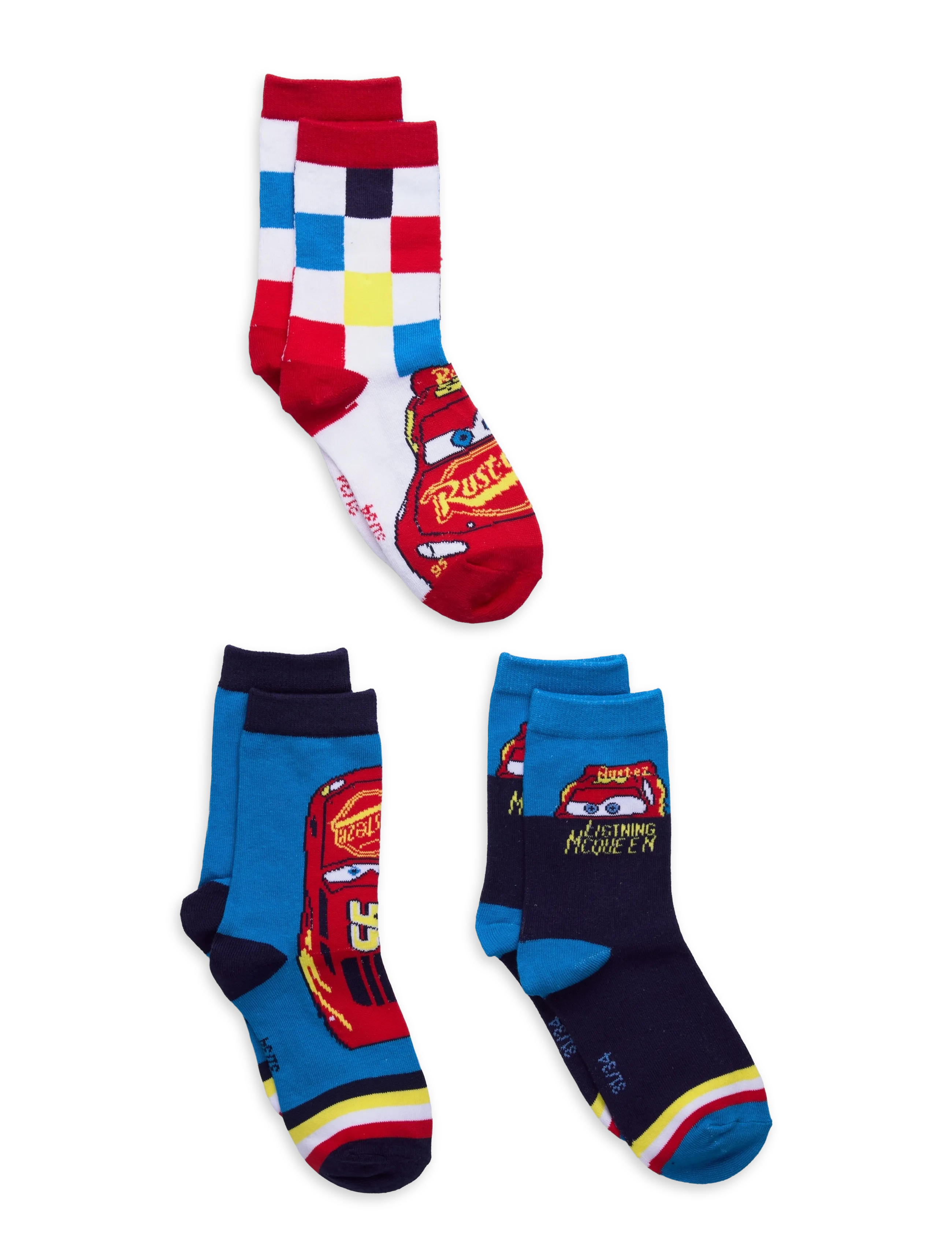 Disney SOCKS - Bilar - PACK1 / multi