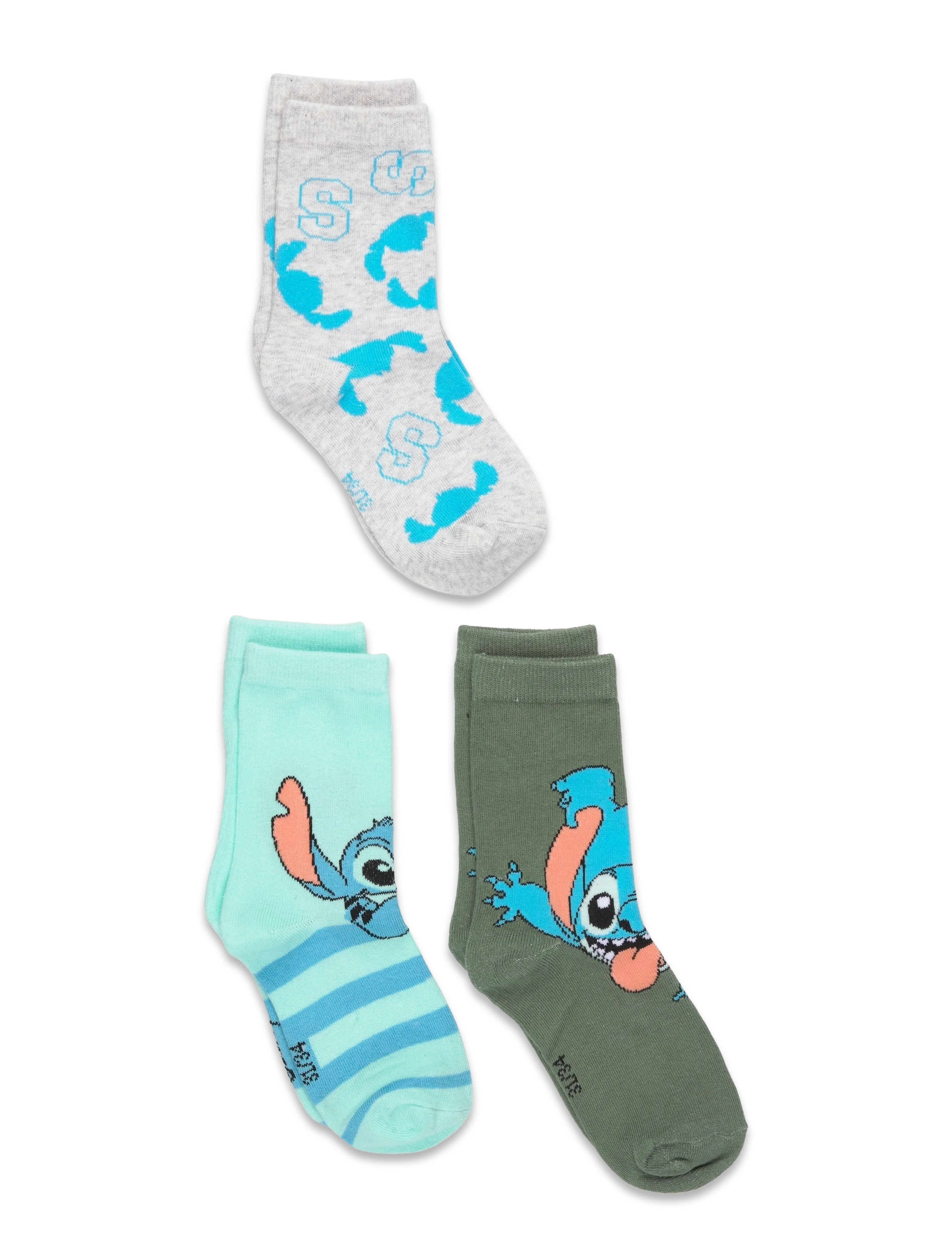 Lilo & Stitch Socks, 31/34, Socken Strumpfhosen, Mehrfarbig/gemustert - Kinder