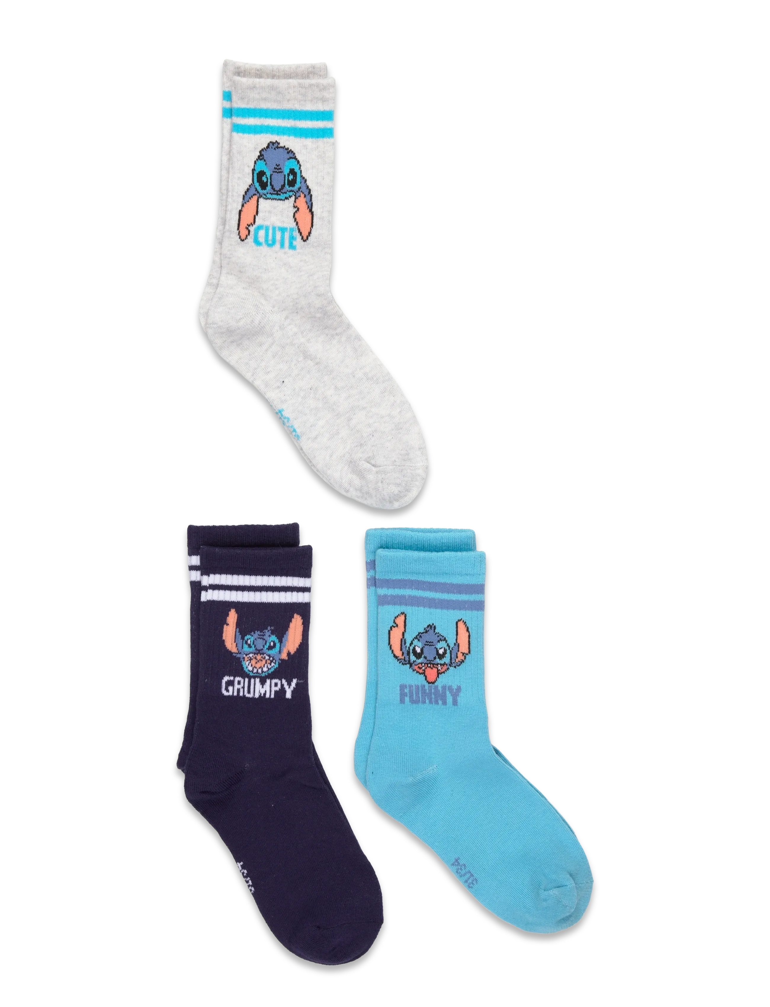Lilo & Stitch Socks, 31/34, Socken Strumpfhosen, Mehrfarbig/gemustert - Kinder
