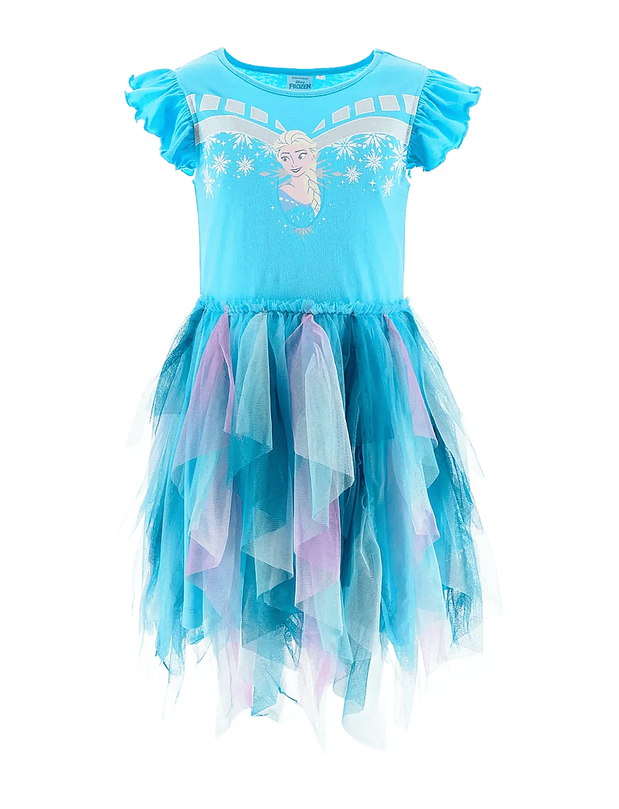 Külmunud - Dresses - lühikeste varrukatega vabaajakleidid - blue - 0