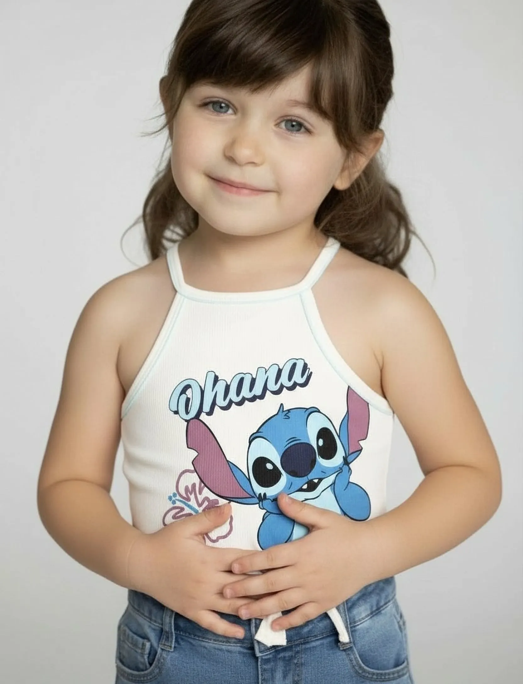 Lilo & Stitch DEBARDEUR - Oberteile & T-Shirts - OWHITE / white