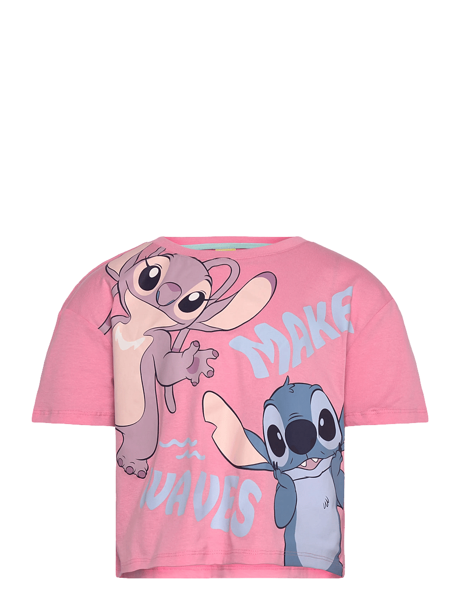 Lilo & Stitch - TSHIRT - kurzärmelige - pink - 1