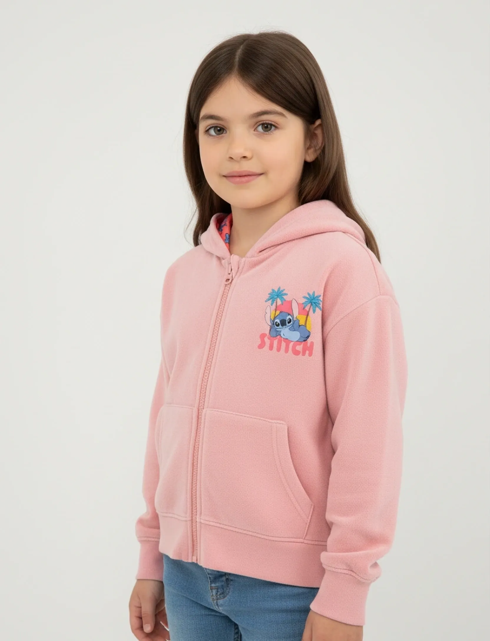 Lilo & Stitch Sweats, 104, Sweatshirts Hoodies, Rosa - Kinder