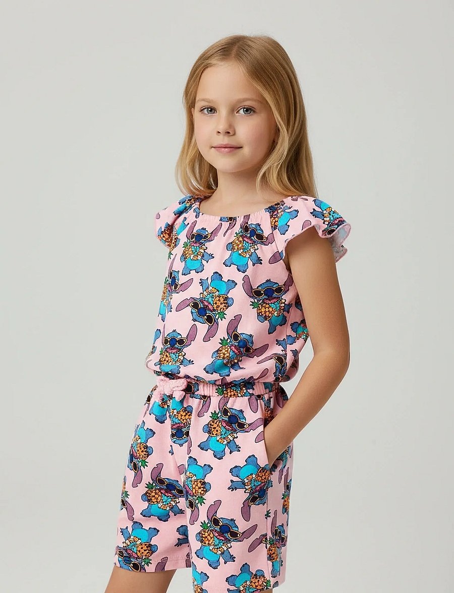 Lilo & Stitch - BODYSUIT - buksedragter - pink - 0
