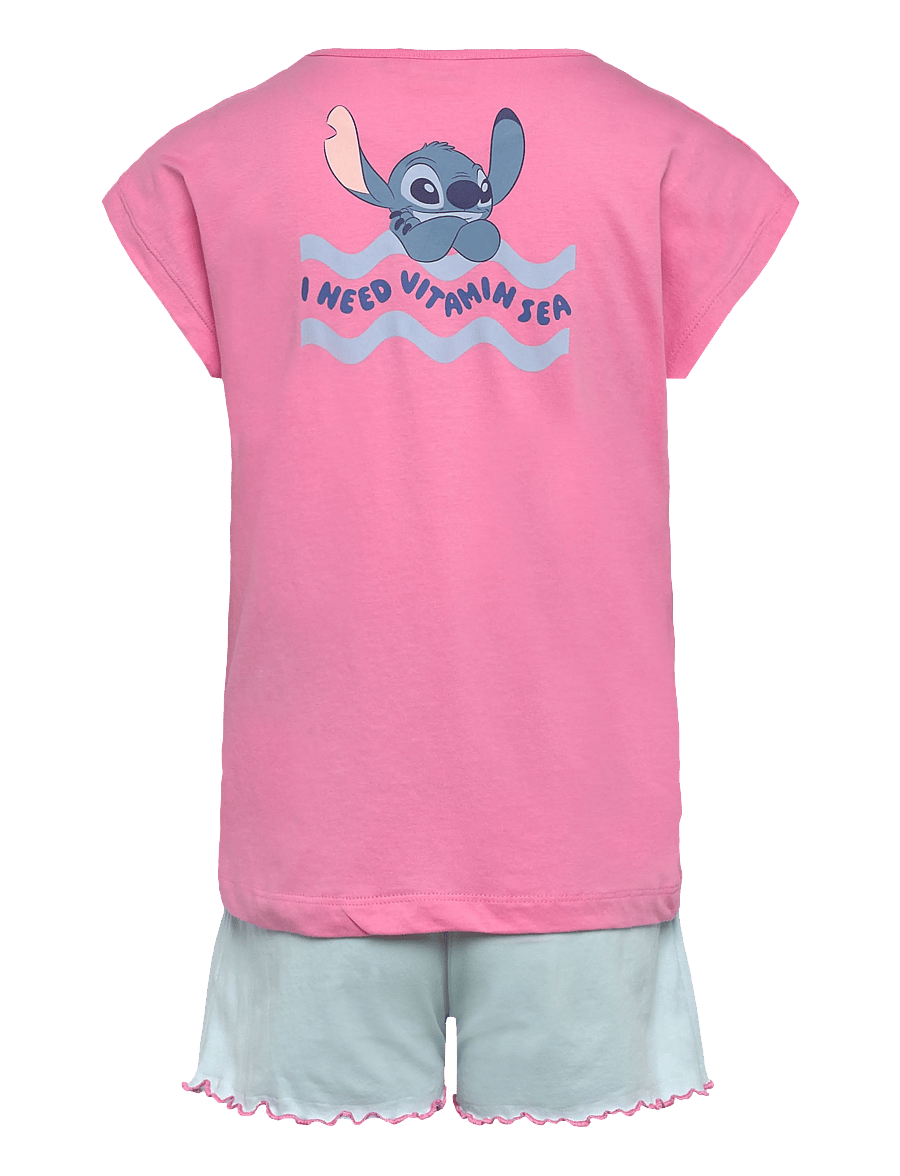 Lilo & Stitch - SET - pyjamassæt - pink - 2