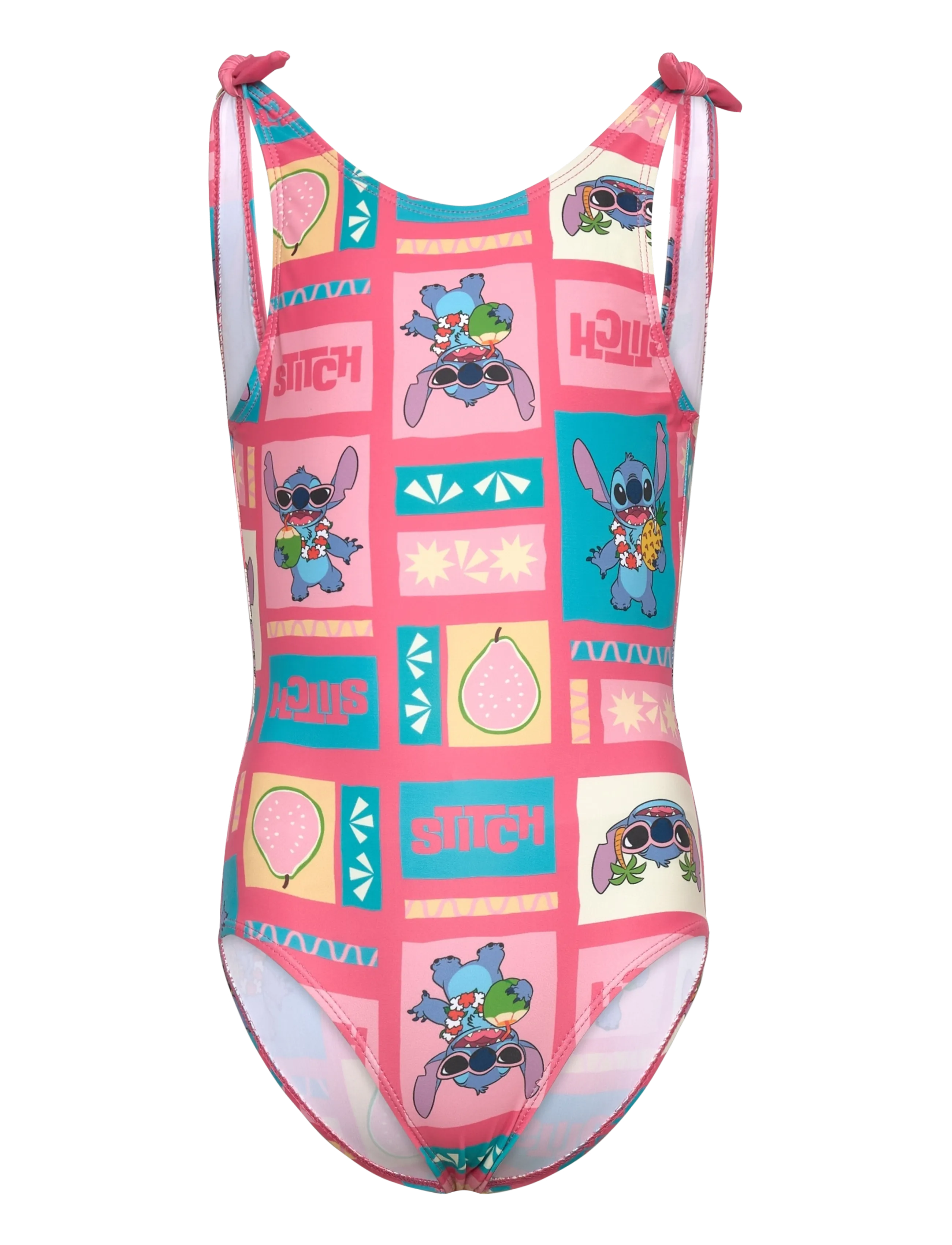 Lilo & Stitch Swimwear, Børn, Børne Badedragt, Pink, Str: 98