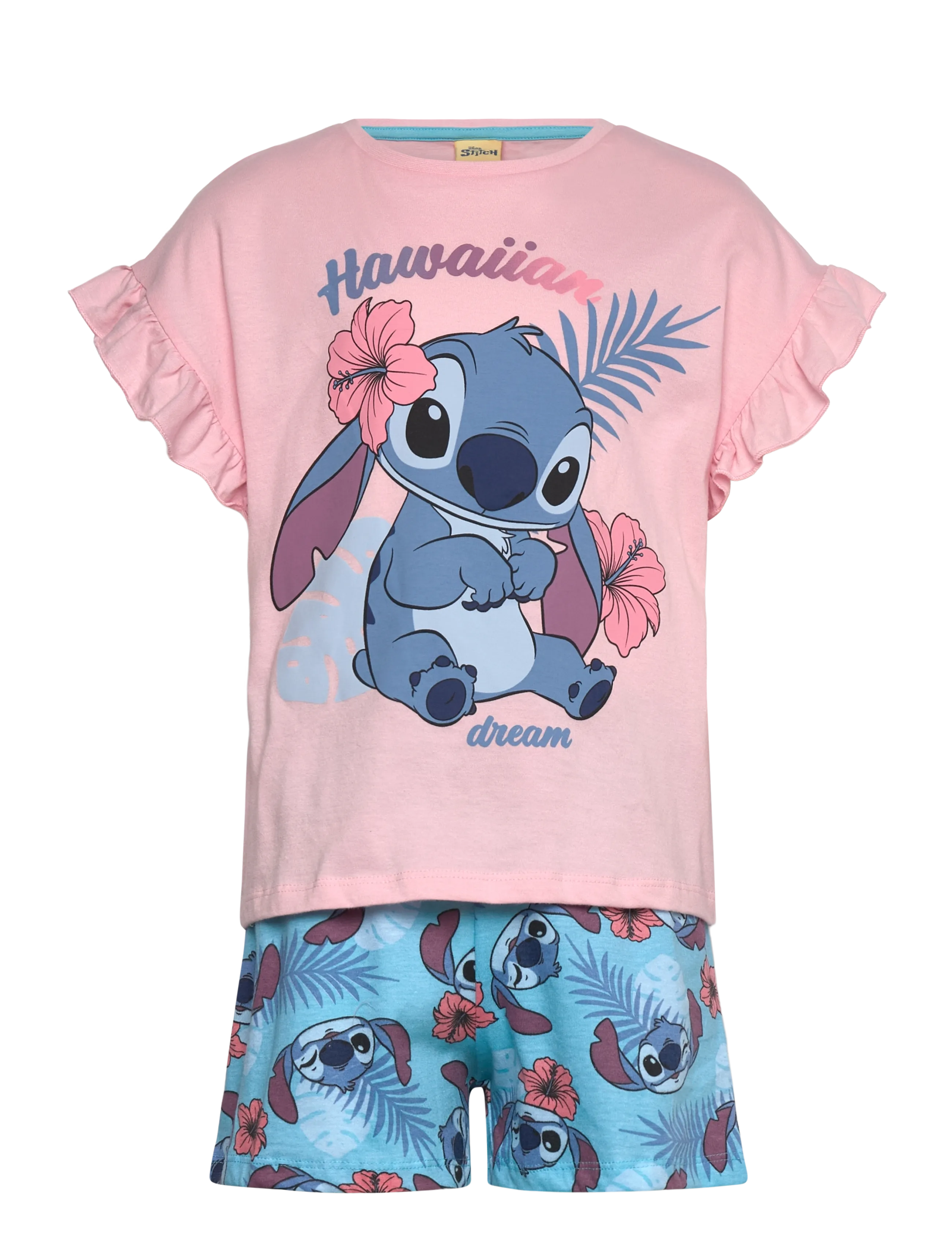Lilo & Stitch Pyjama, 104, Blue, Pyjamas > Pyjamas-Sæt, Børn