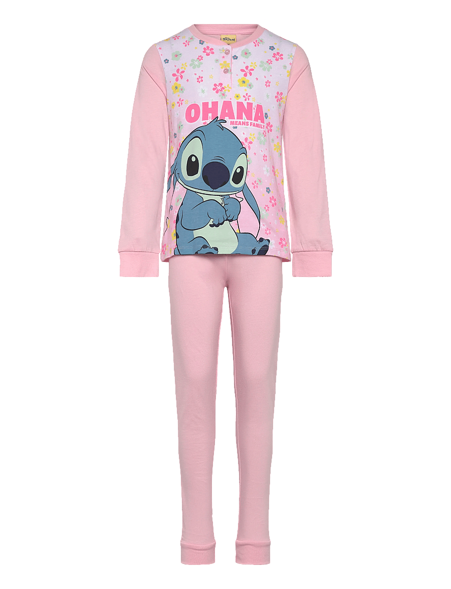 Lilo & Stitch - LONG PYJAMA IN BOX - pyjamassæt - lpink - 0