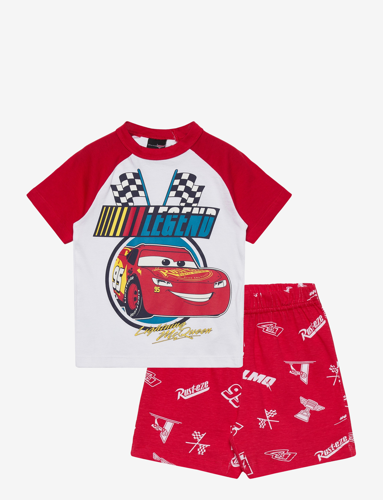 Biler - PYJAMA - pyjamassæt - red - 0