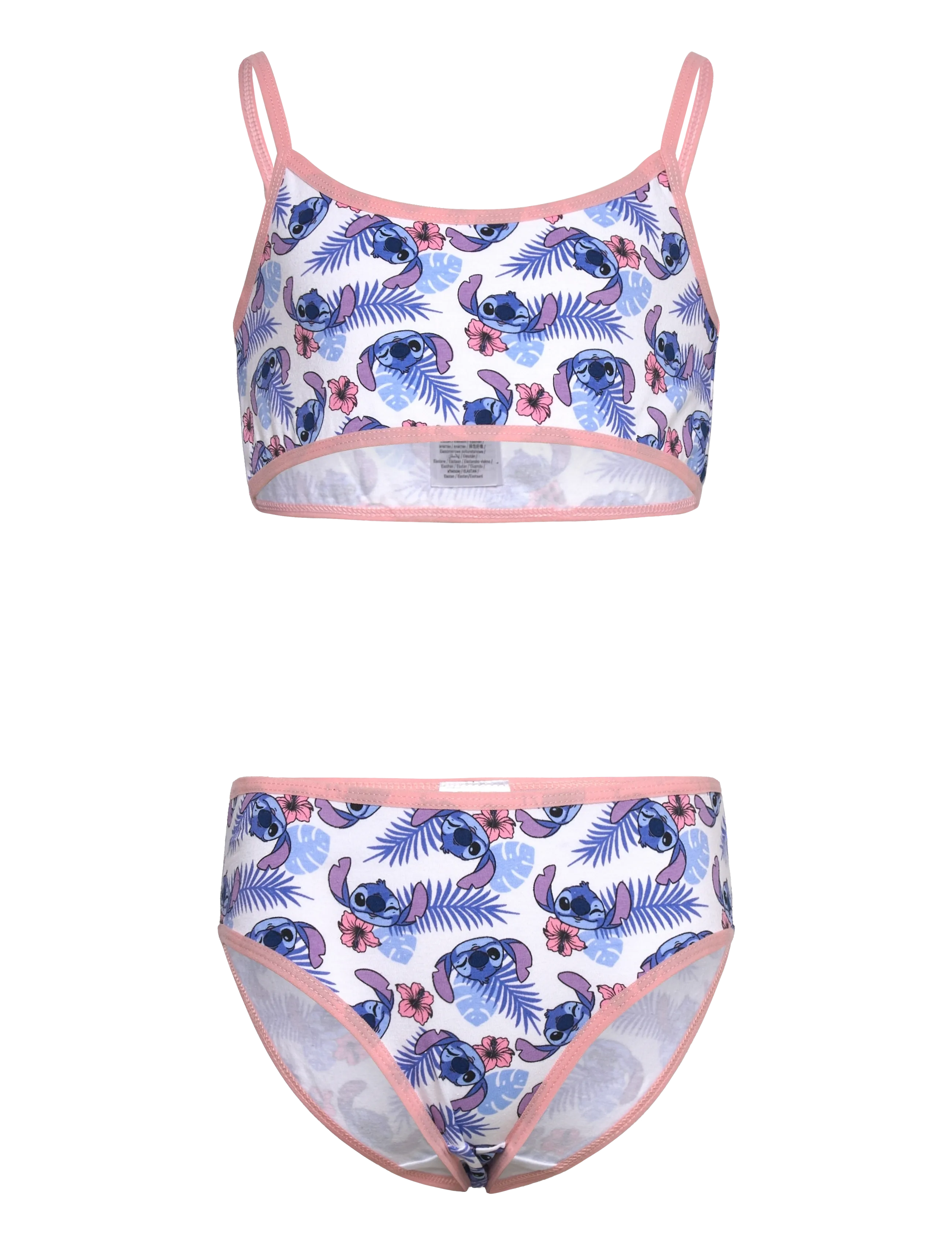 Lilo & Stitch SET - Badmode - WHITE / pink/rose