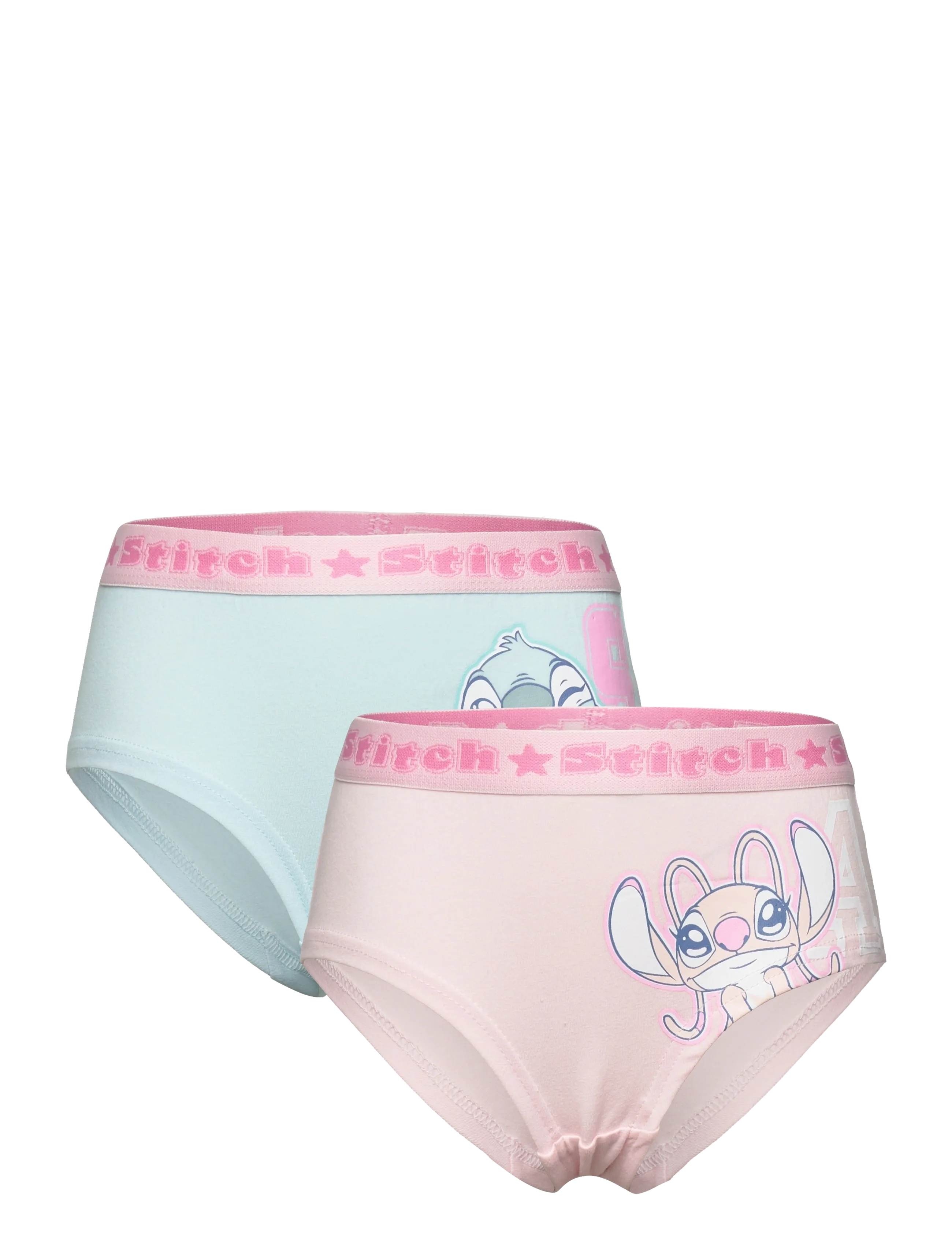 Lilo & Stitch Set 2 Shorty, 140/146, Underwear, Rosa - Underwear Sets, Kinder