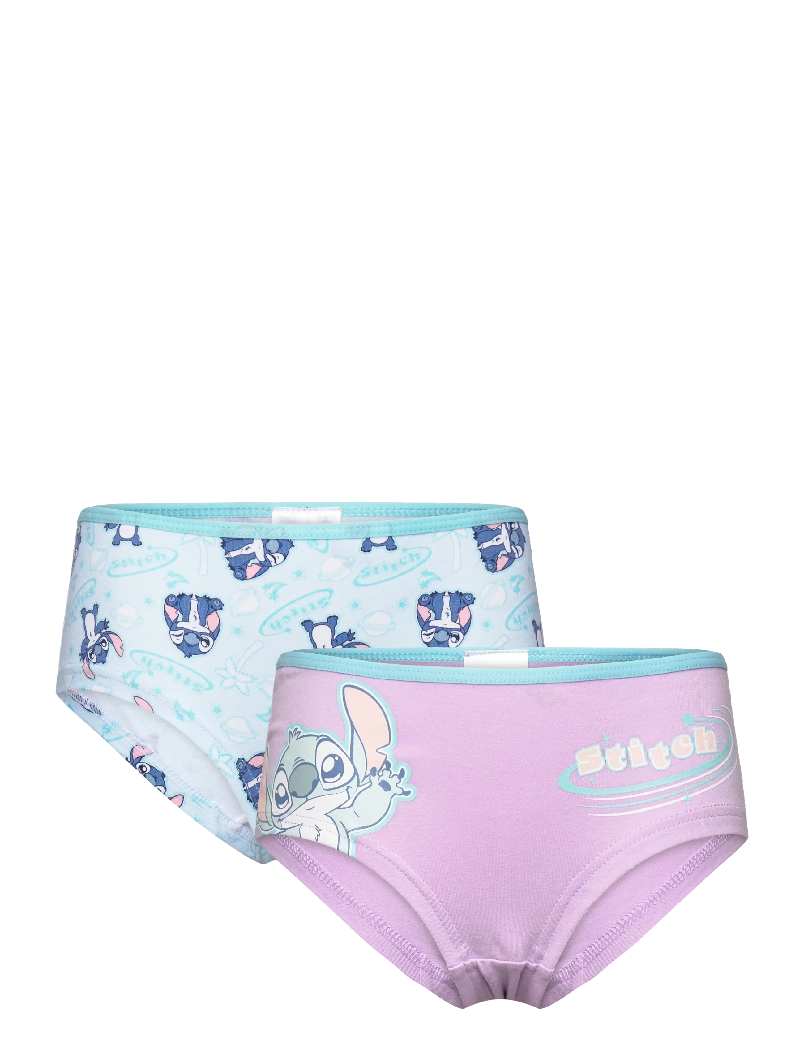 Lilo & Stitch Set 2 Shorty, Børn, Børne Multipakke Trusser, Lila, Str: 152/164