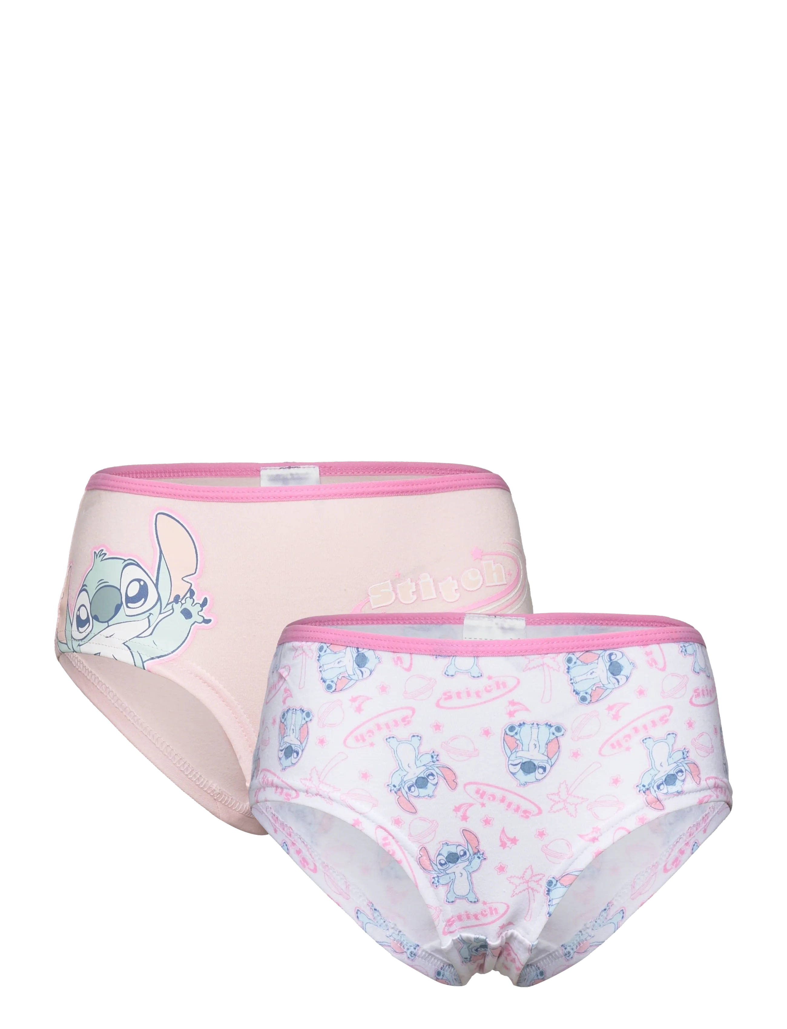Lilo & Stitch Set 2 Shorty, Børn, Børne Multipakke Trusser, Pink, Str: 152/164