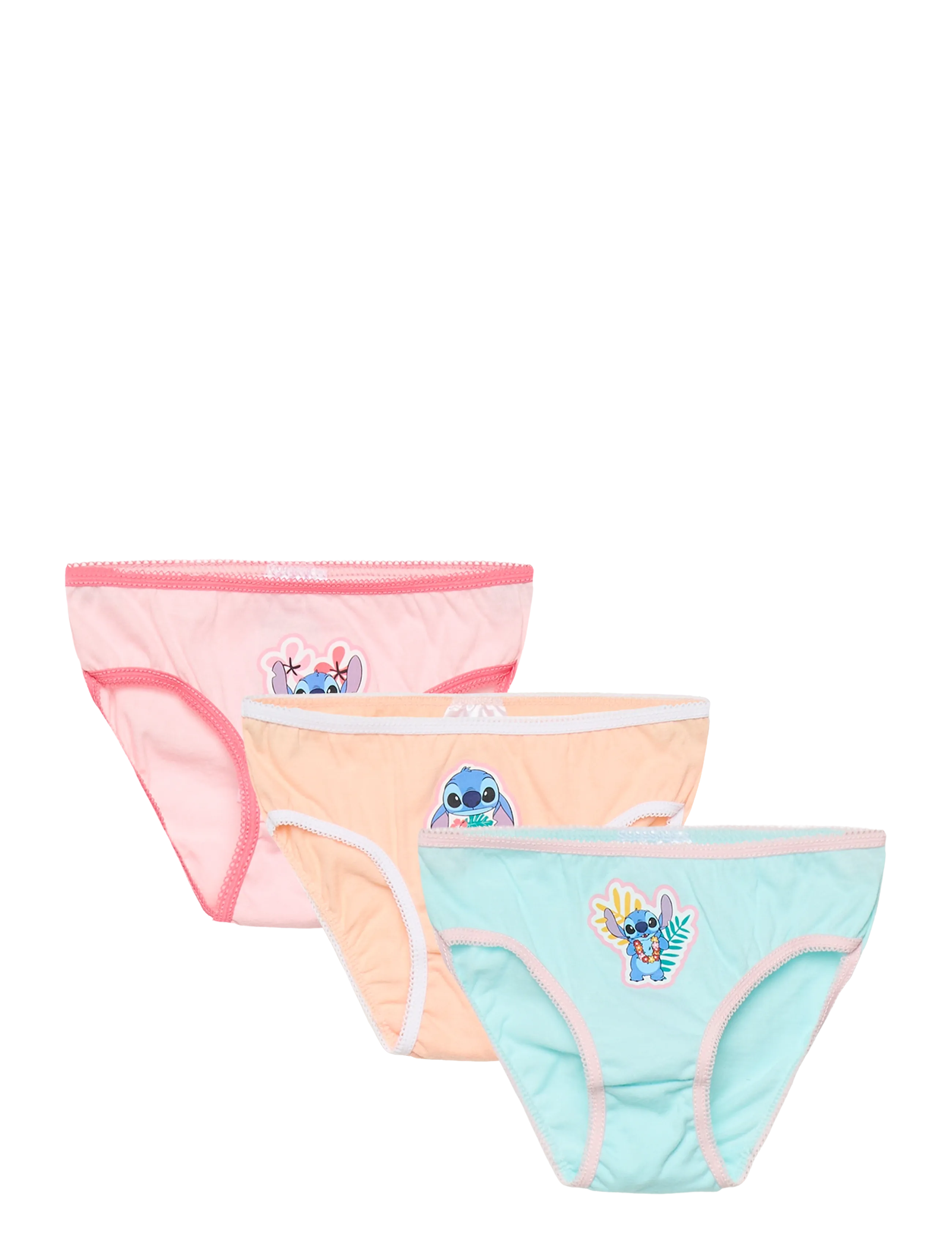 Lilo & Stitch Boxer, Børn, Børne Trusser Multipakke, Multi/mønstret, Str: 98/104
