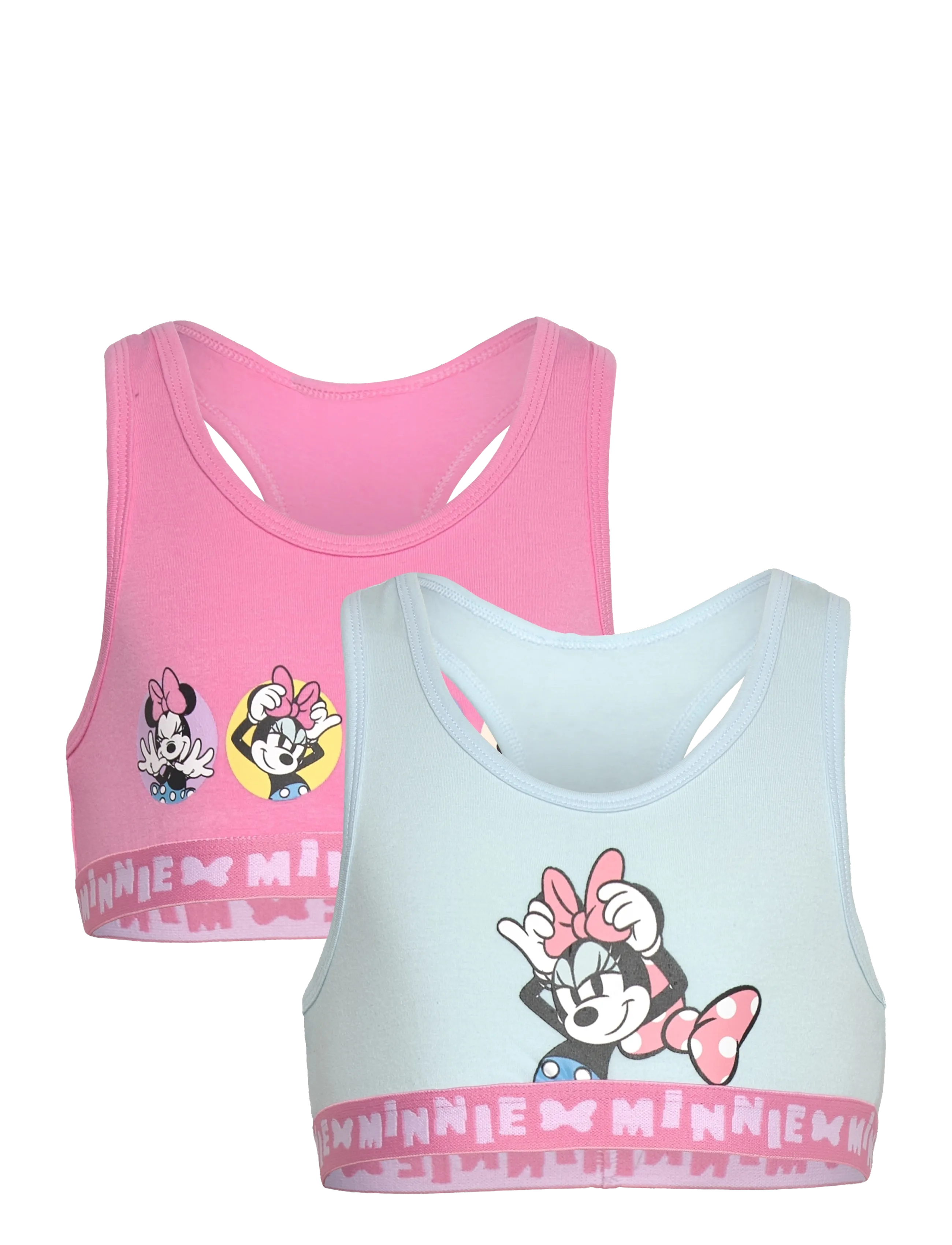 Minnie Mouse Bras, 134/140, Underwear, Rosa - Oberteile, Kinder