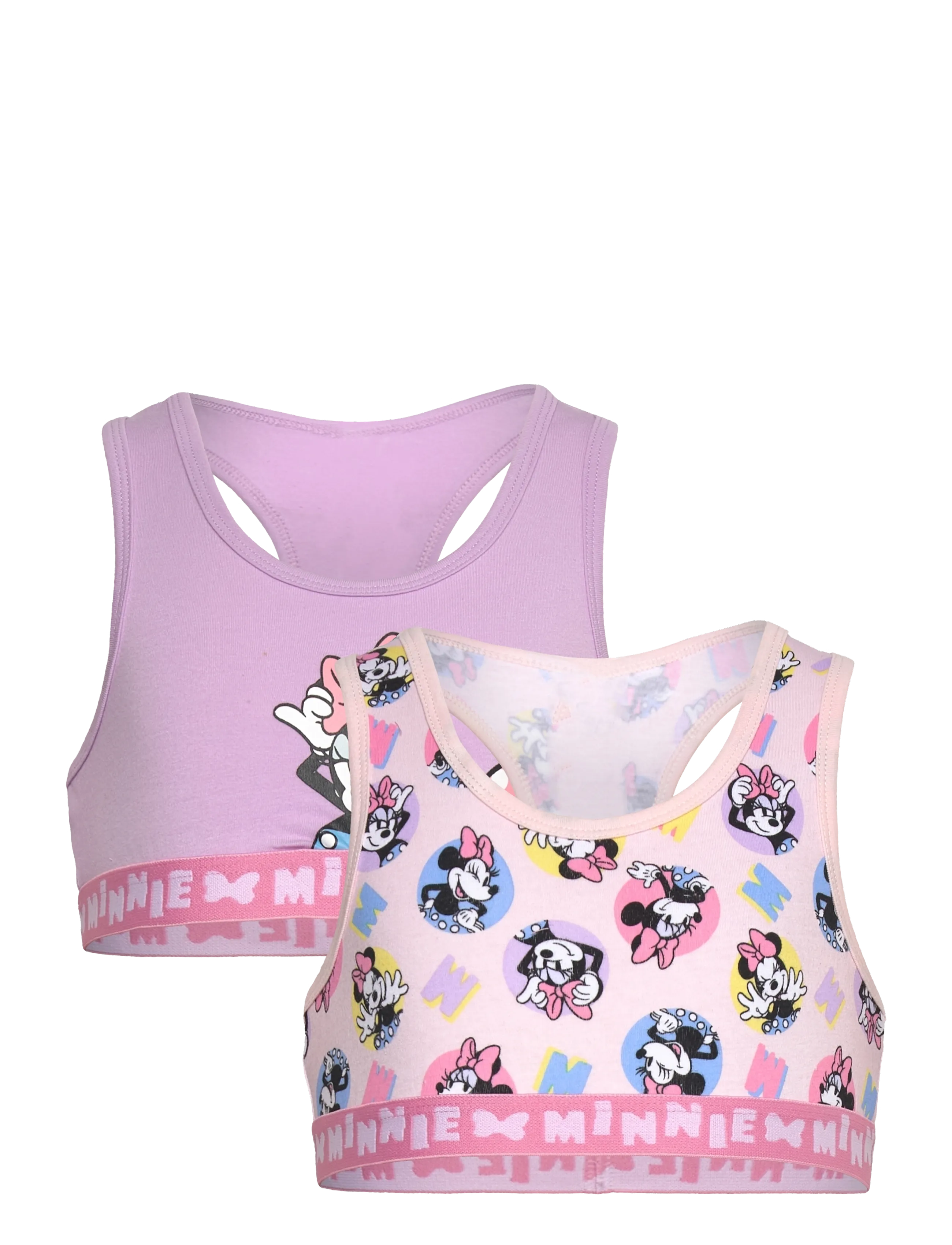 Minnie Mouse Bras, 104/110, Underwear, Lila - Oberteile, Kinder