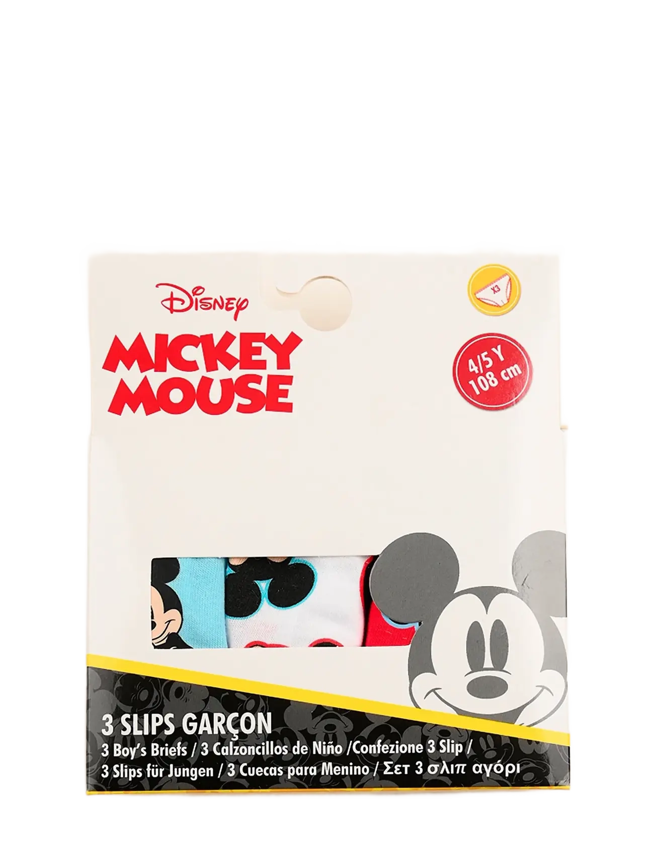 Micky Maus - BOX OF 3 UNDERWEAR - unterhosen - multi coloured - 4