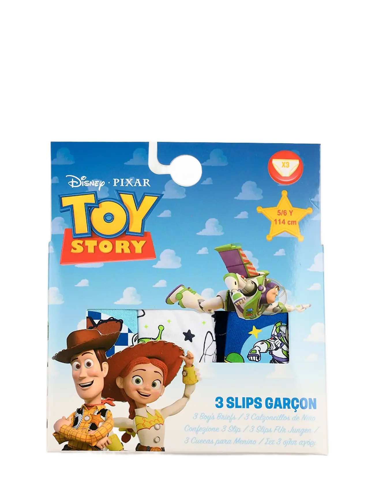 Toy Story - BOX OF 3 UNDERWEAR - underpants - multi coloured - 4