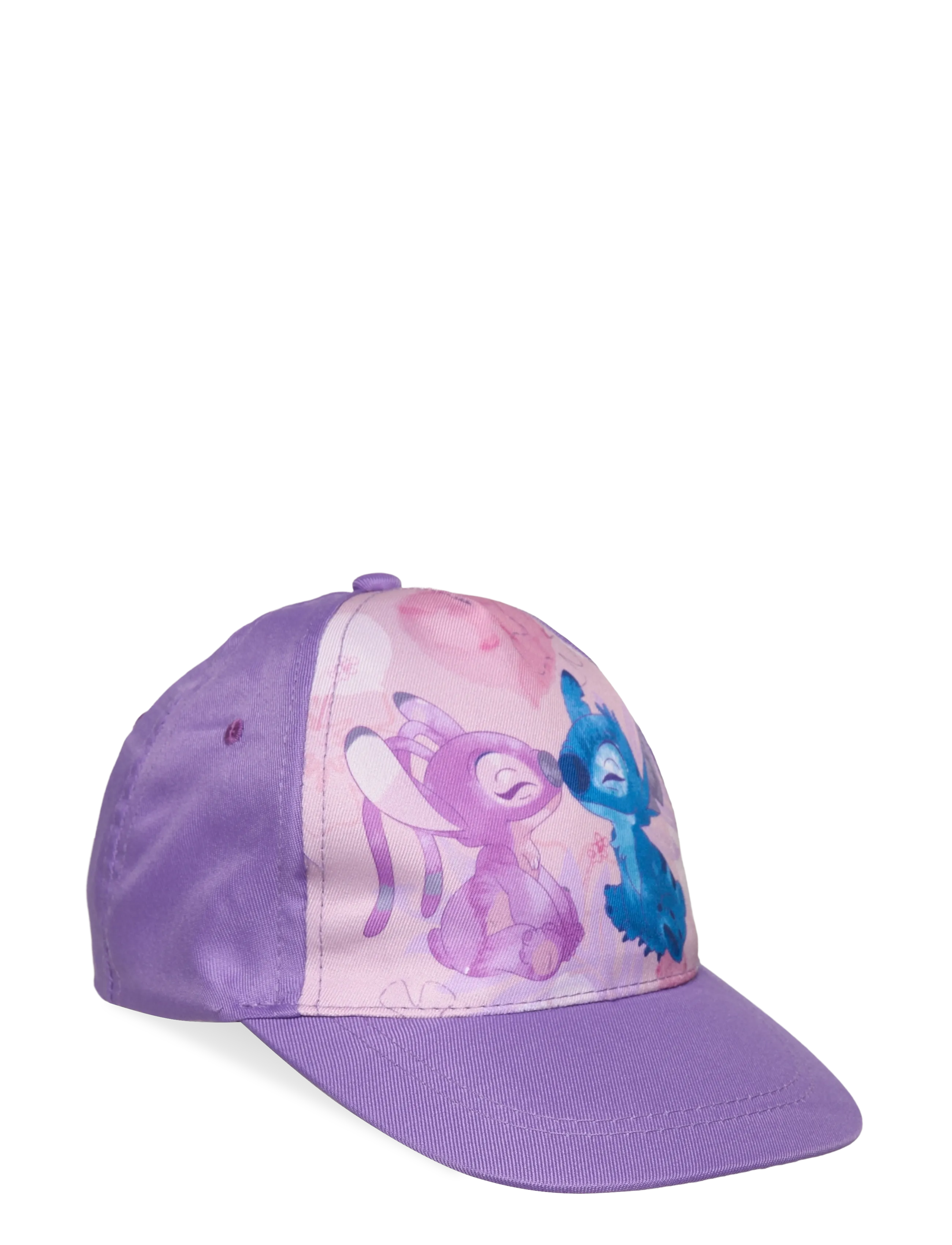 Lilo & Stitch Cap, Børn, Karakter Kasket, Lila, Str: 52