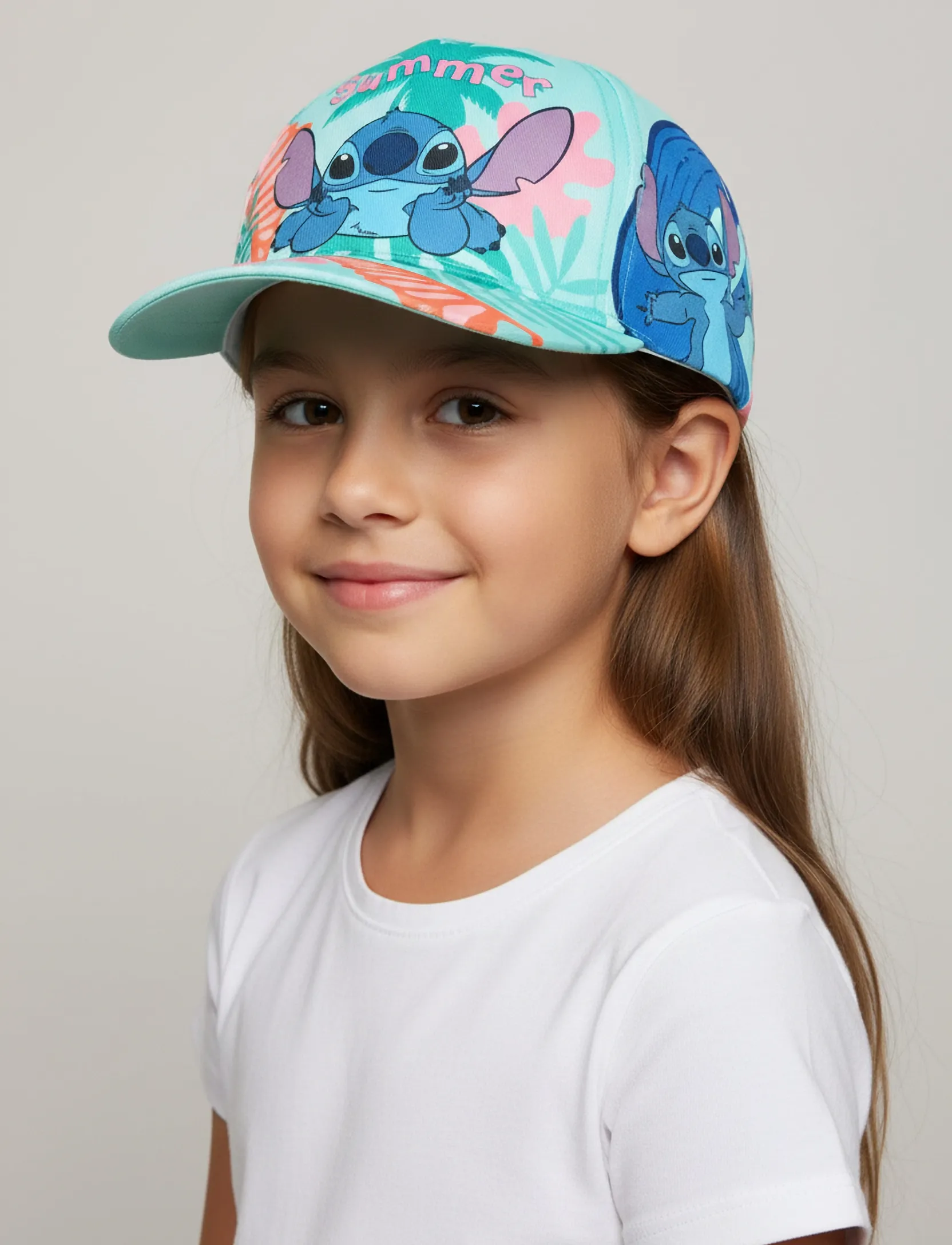 Lilo & Stitch Cap, 52, Headwear, Mehrfarbig/gemustert - Caps, Kinder