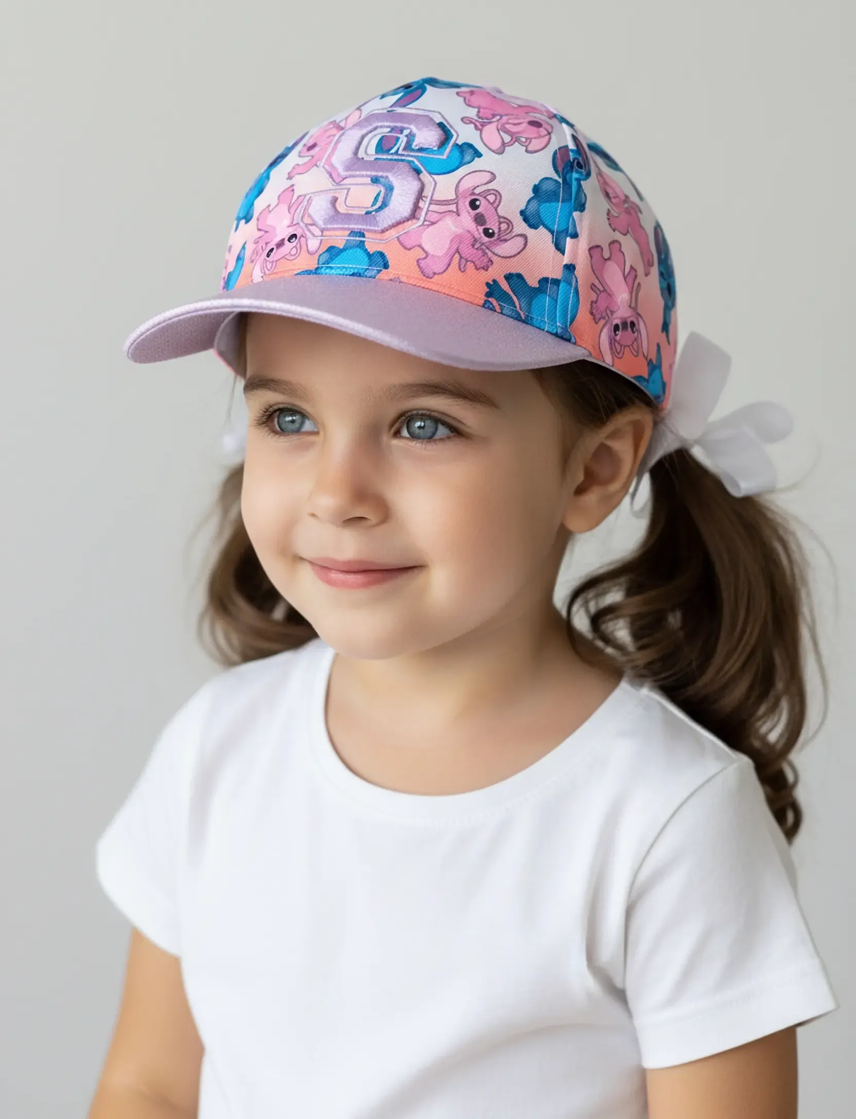 Lilo & Stitch Cap, 52, Headwear, Mehrfarbig/gemustert - Caps, Kinder