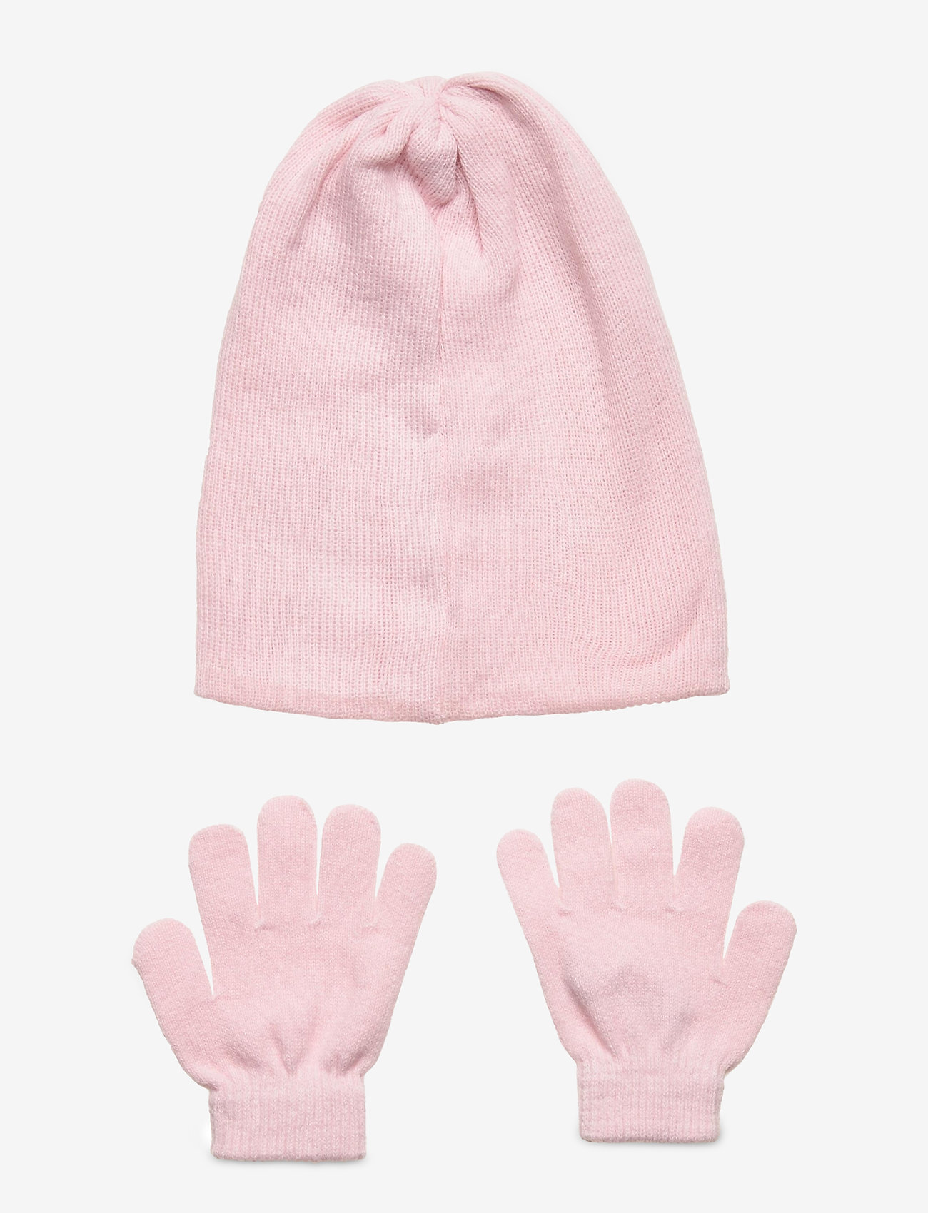 Disney - SET 2 PCS HAT & GLOVES - pink - 1