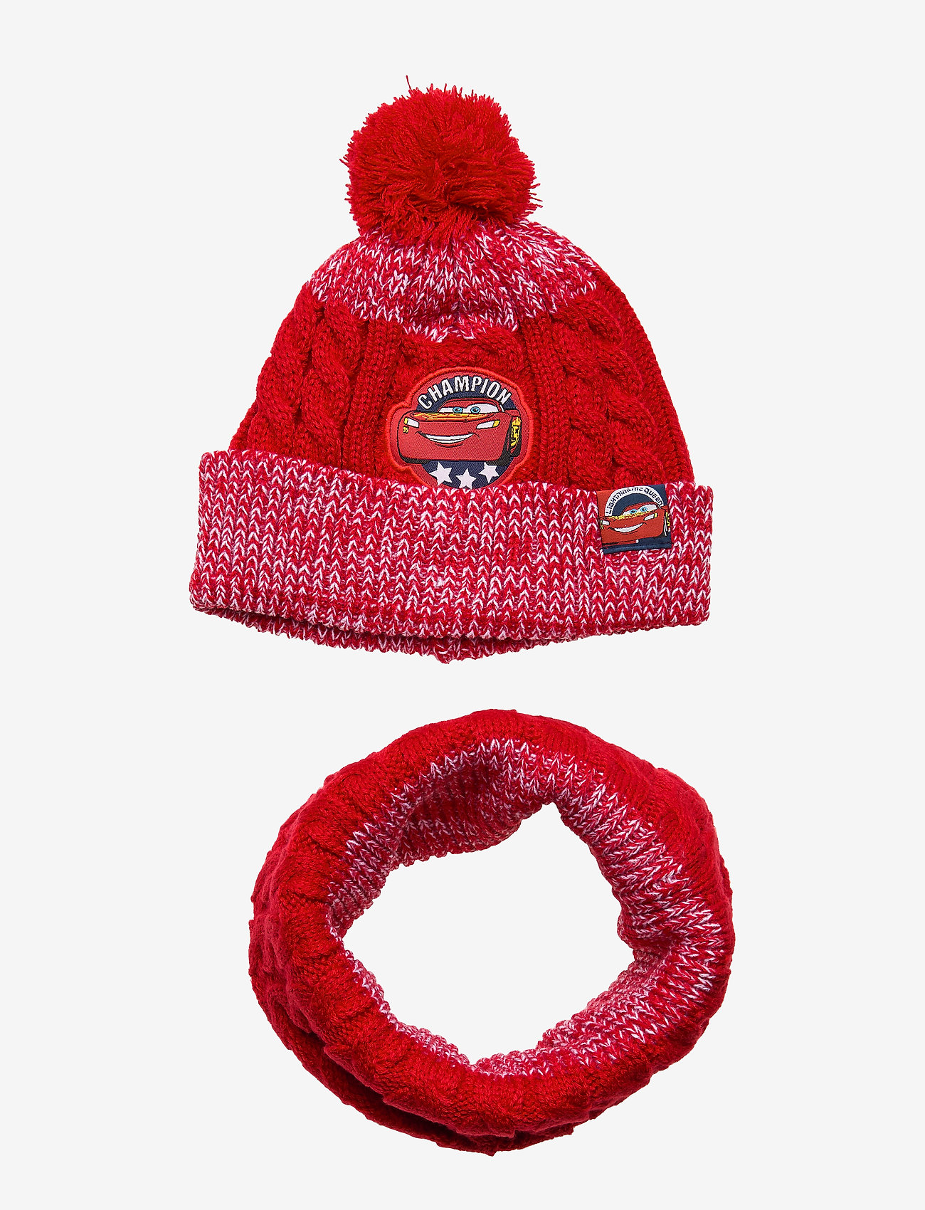 Disney - SET 2 PIECES HAT + COLLAR - red - 1