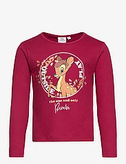 Disney - LONG-SLEEVED T-SHIRT - langærmede t-shirts - dark red - 0