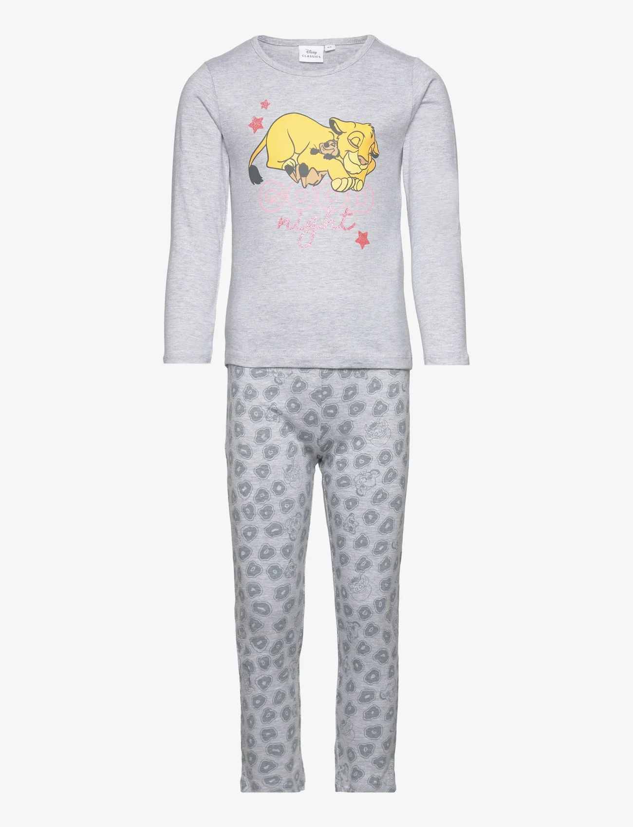 Disney - Pyjama long - pyjamasset - grey - 0