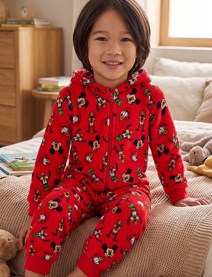 Micky Maus - PYJAMA - schlafoveralls - red - 0