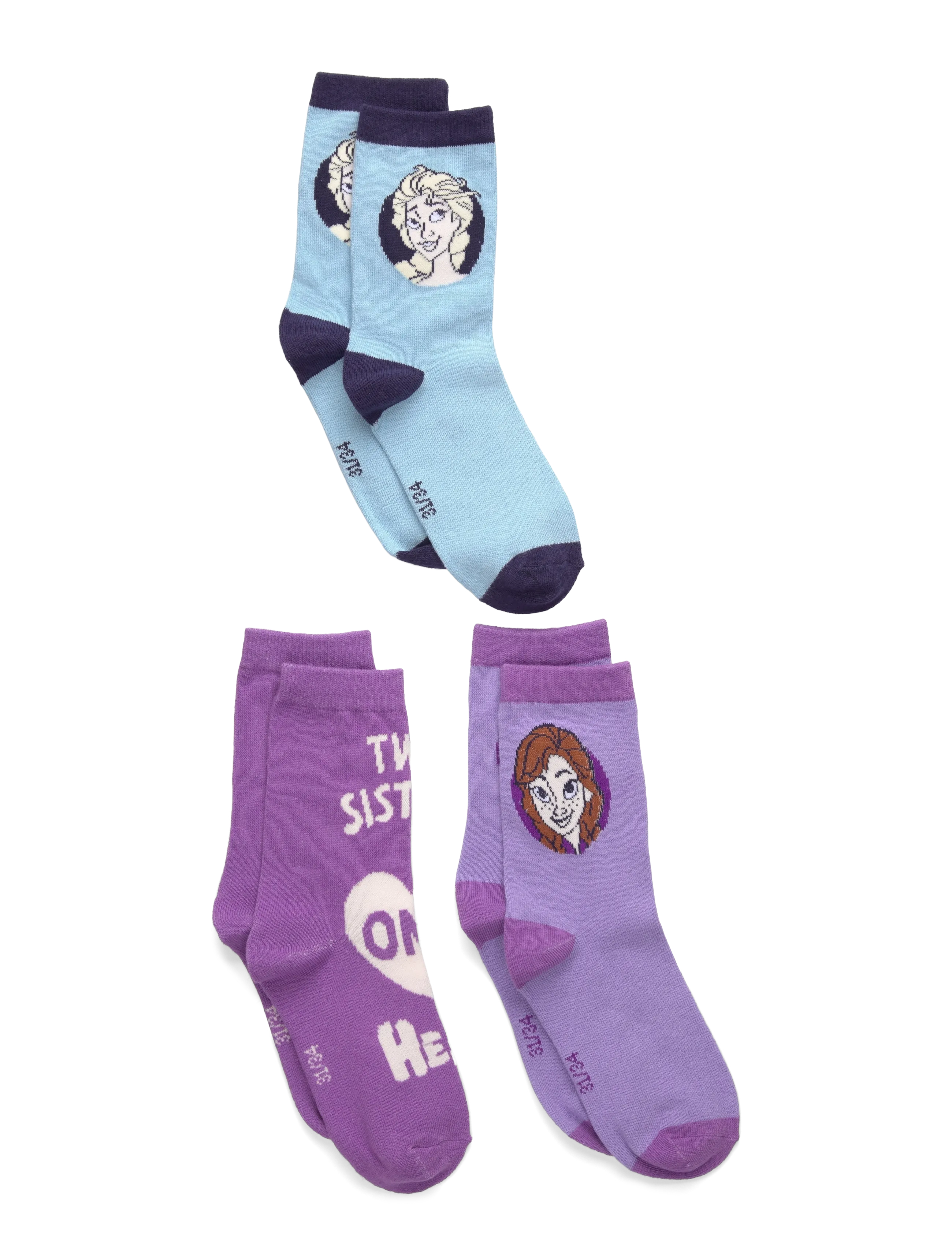 Frost Socks, Børn, Karakterstrømper, Lila, Str: 31/34
