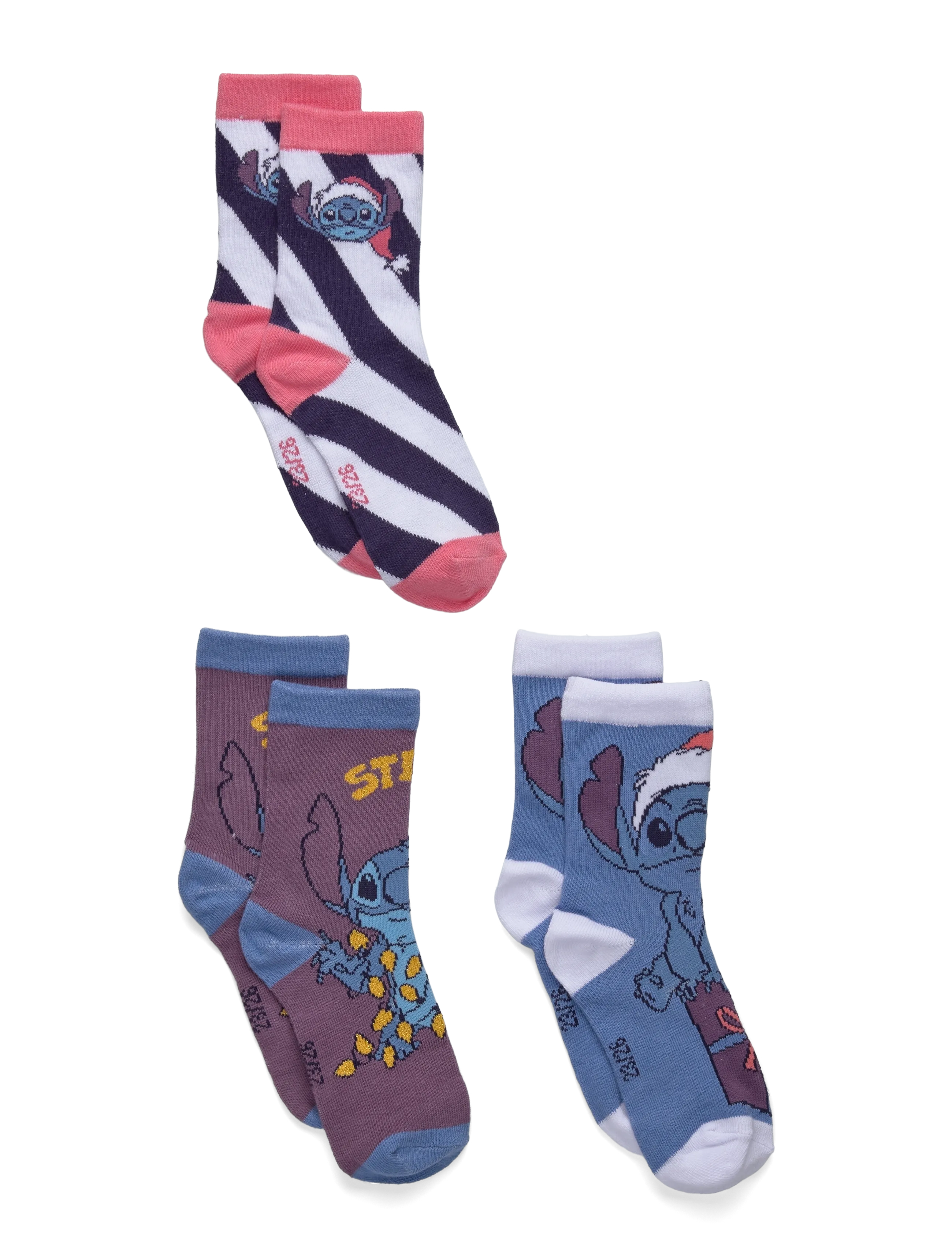 Lilo & Stitch Socks, 23/26, Socken Strumpfhosen, Mehrfarbig/gemustert - Kinder