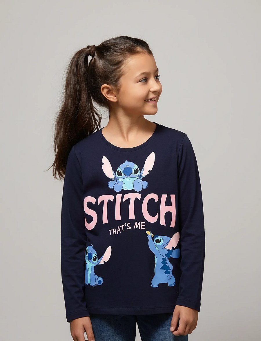 Lilo & Stitch - TSHIRT - långärmade t-shirts - navy - 0
