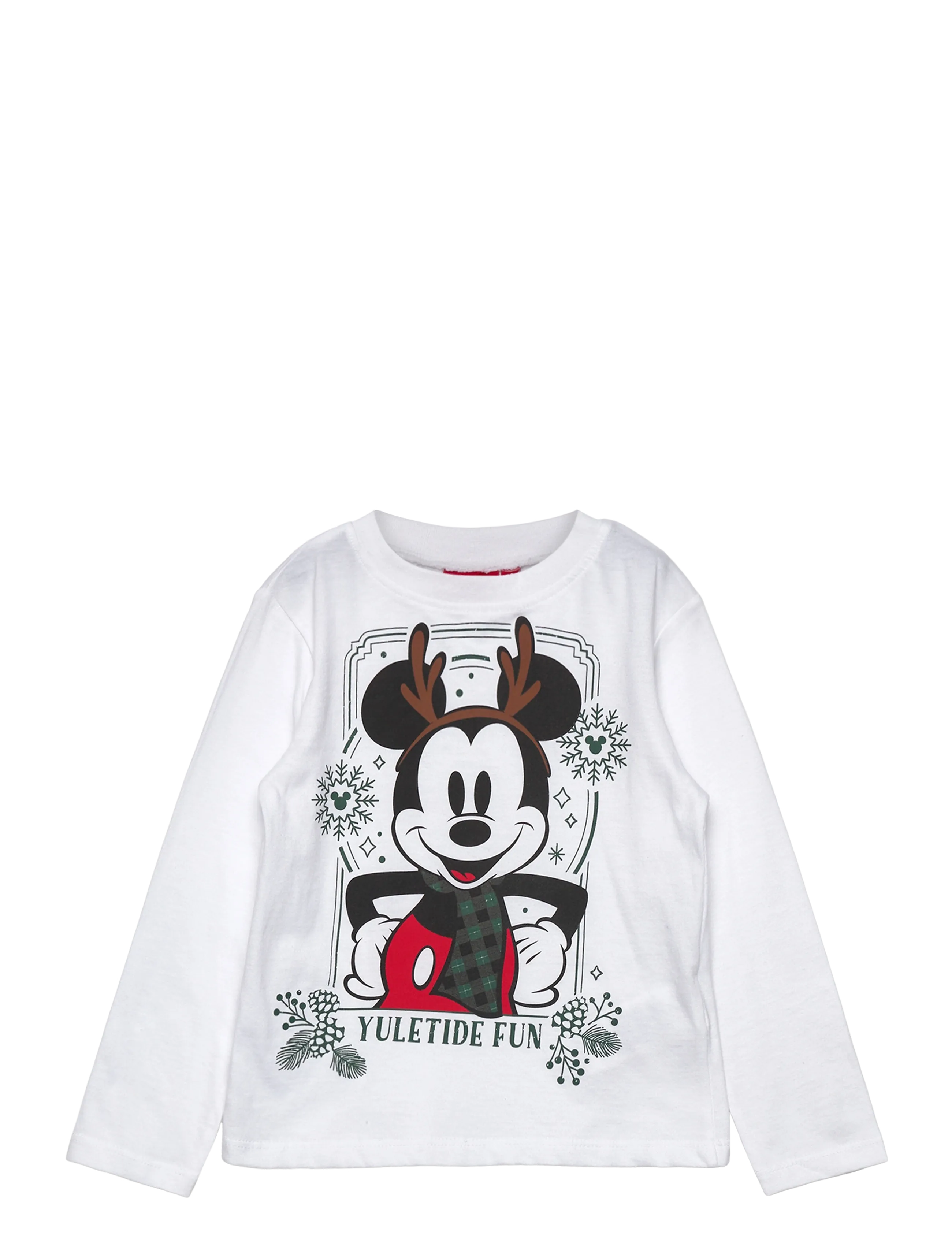 Mickey Mouse Tshirt, 98, T-shirts, Weiß - Long-sleeved Kinder