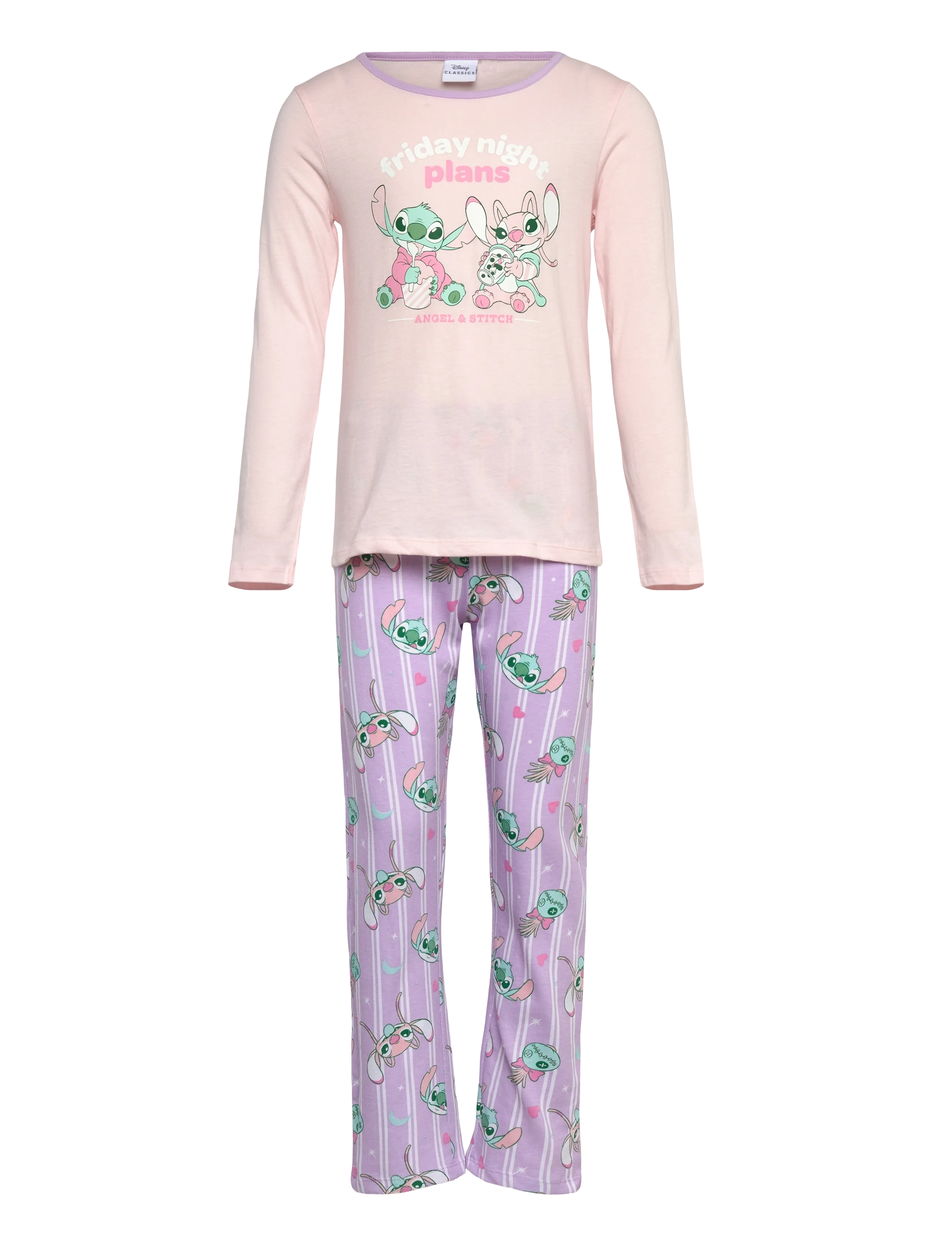 Lilo & Stitch Pyjama, 104, Pyjamas, Rosa - Pyjama Sets, Kinder