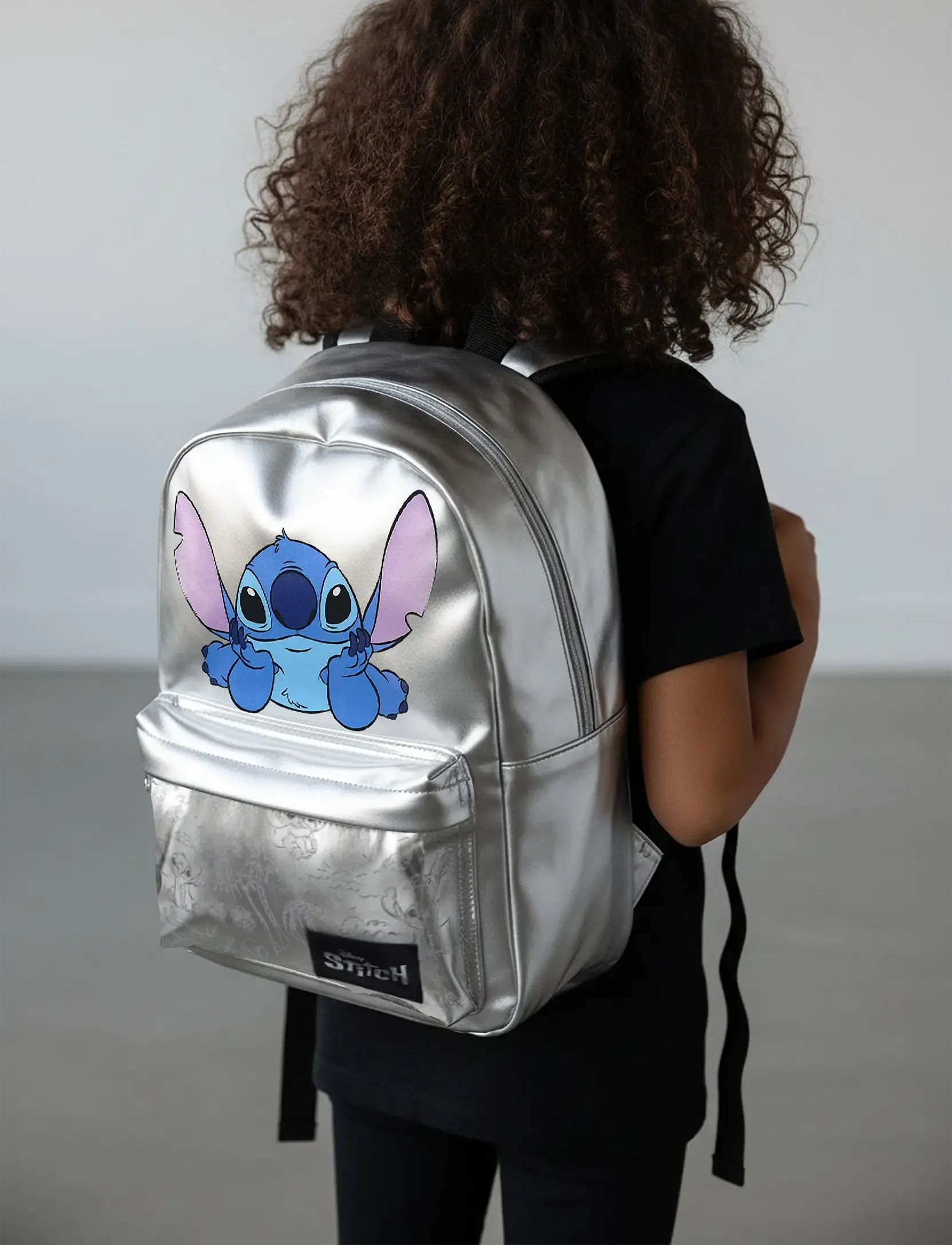 Lilo & Stitch Bags, One Size, Silver, Tasker > Rygsække, Børn
