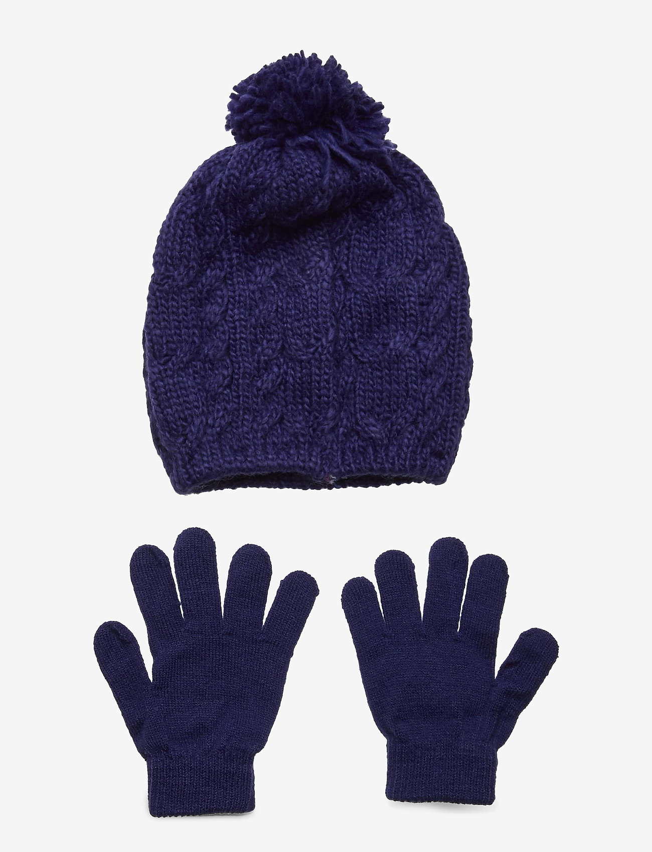Disney - SET 2 PCS HAT & GLOVES - purple - 1