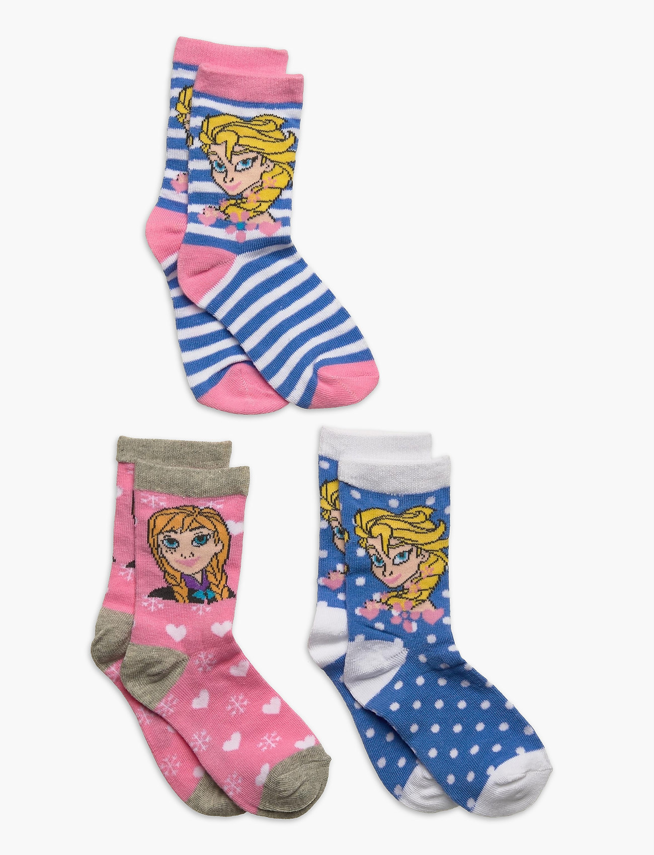 Disney - 3 PACK OF SOCKS - lgrey - 0