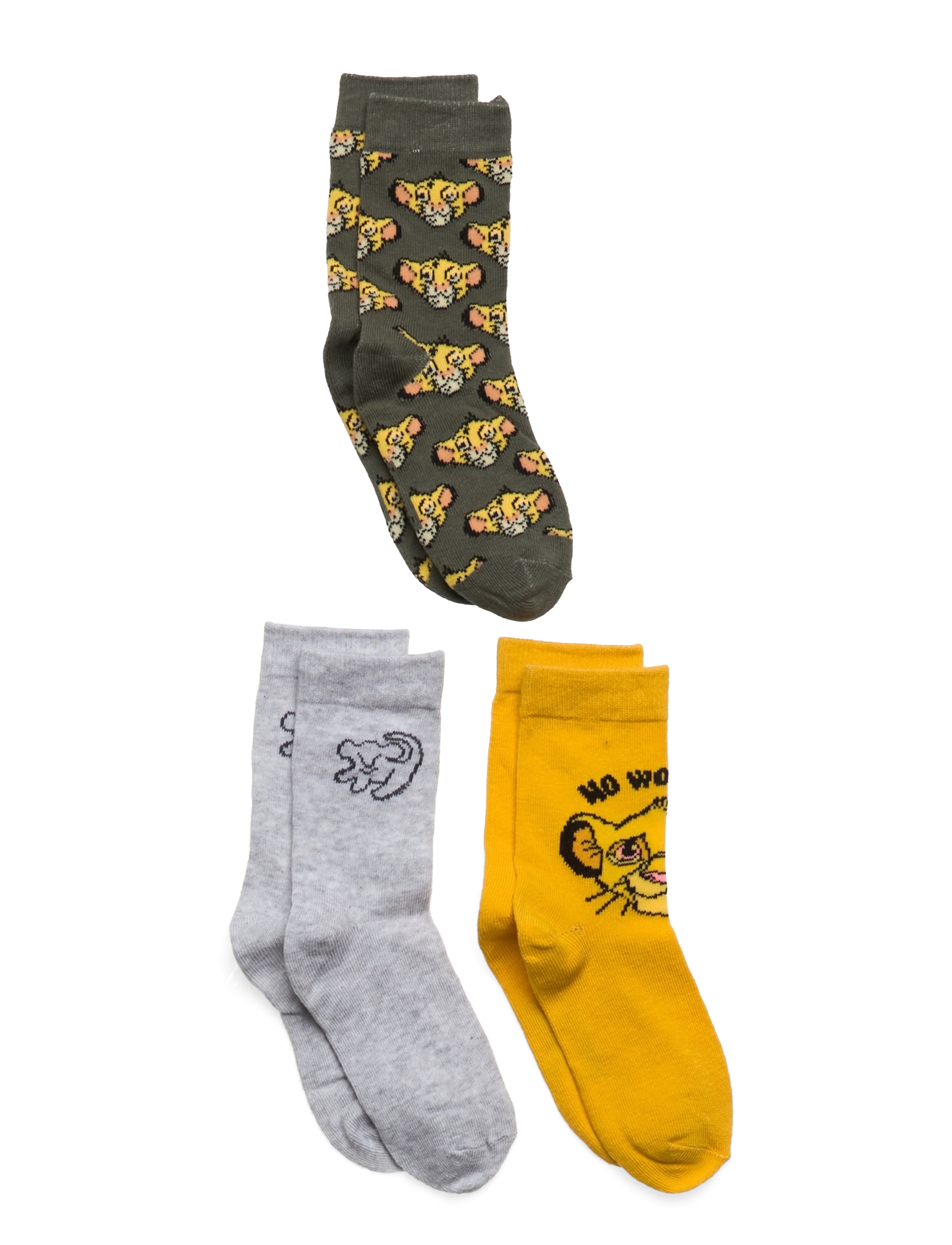 Disney - 3 PACK SOCKS - yellow - 0