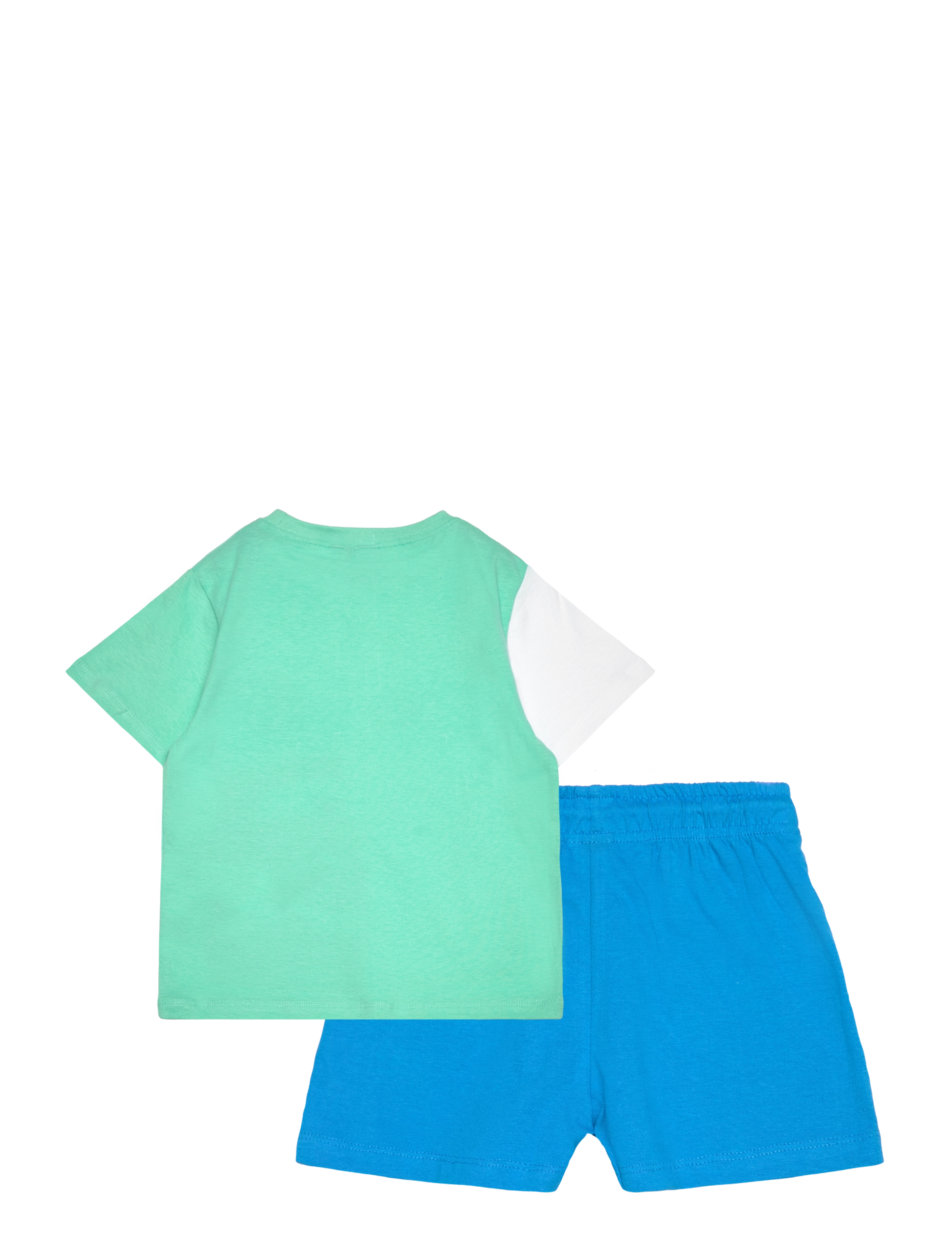 Biler - T SHIRT + SHORT - sæt med kortærmet t-shirt - green - 1
