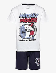 Mickey Mouse - SET 2P BERMUDA + TS - sets - white - 0