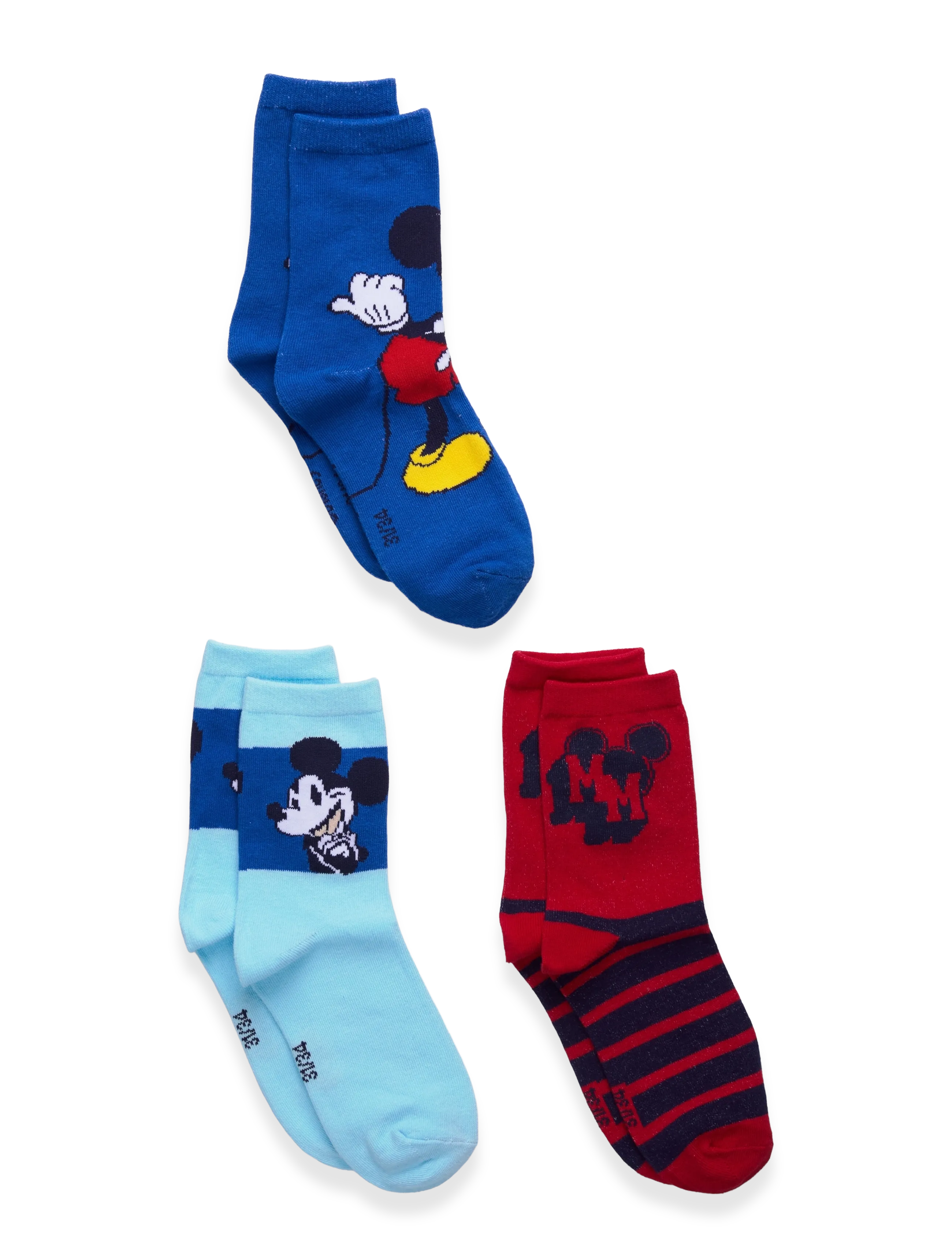 Mickey Mouse Socks, Børn, Mickey Mouse Børnesokker, Multi/mønstret, Str: 23/26