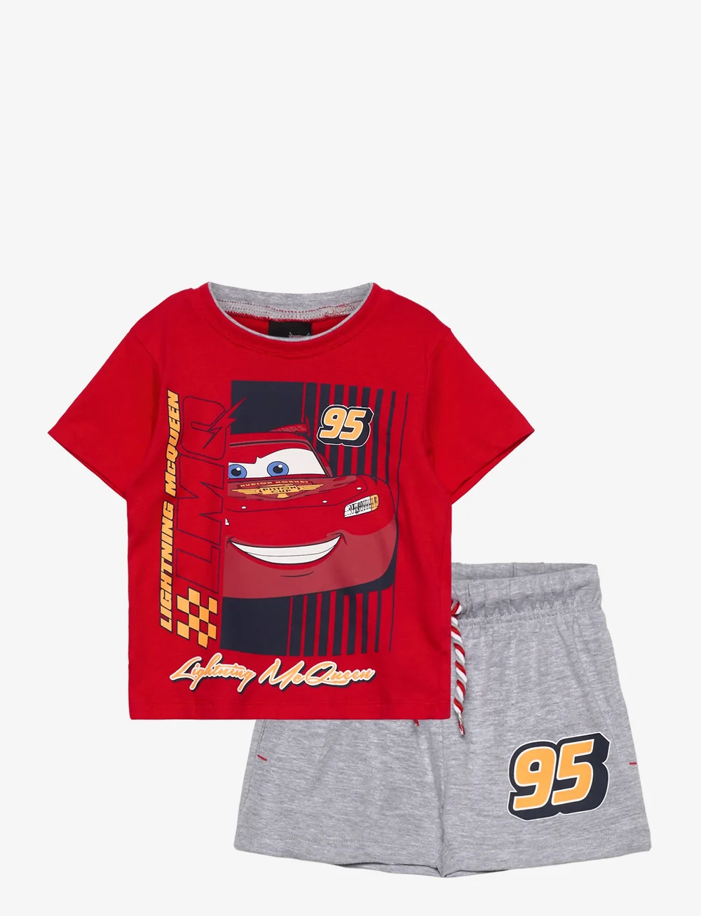 Bilar - T SHIRT + SHORT - set med kortärmad t-shirt - red - 0
